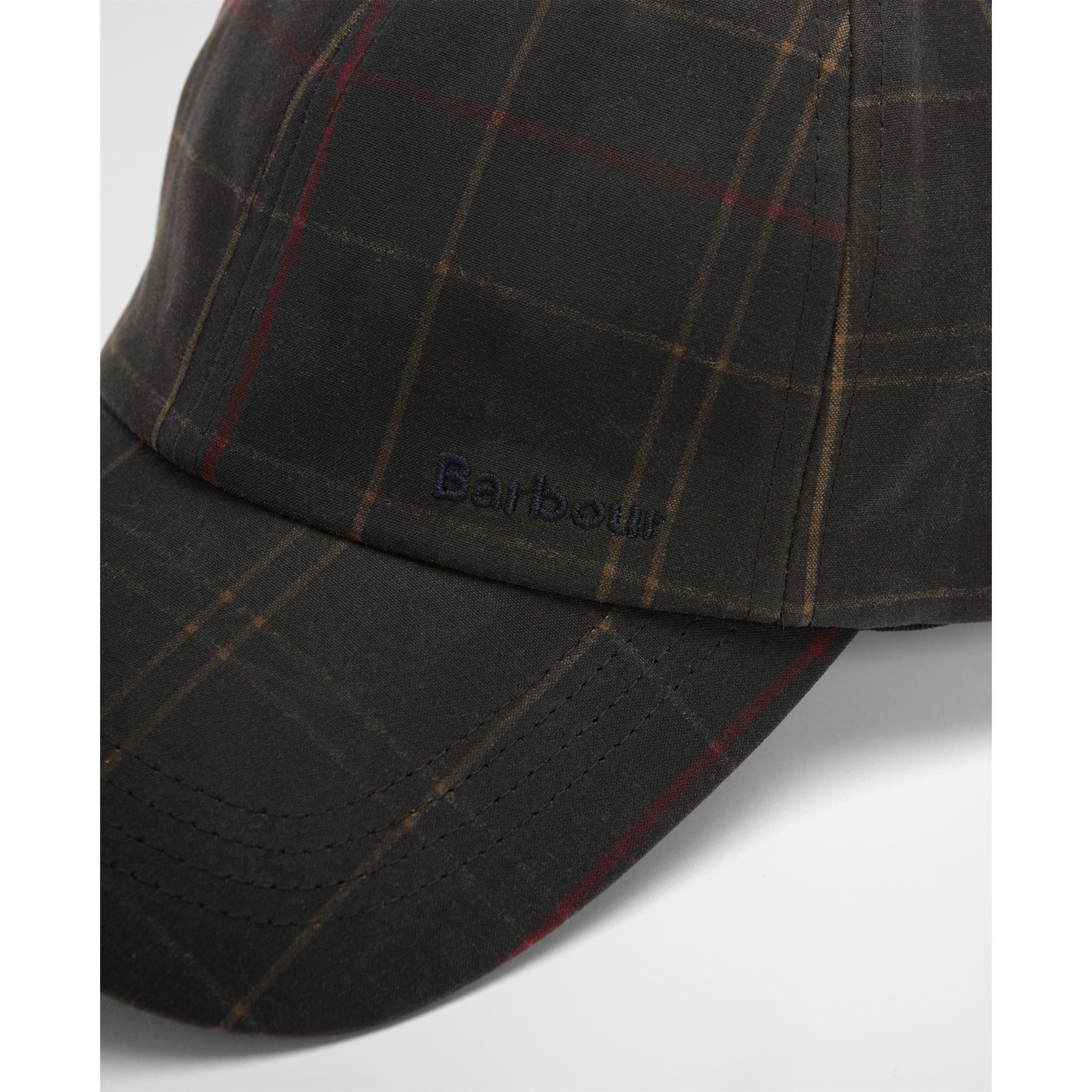 Dk Clssc Tartan - Barbour - Men's Haydon Tartan Cotton Baseball Cap - 4