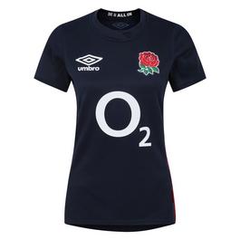 Umbro England Roses Short Sleeve Alternative Rugby Shirt 2023 Childrens