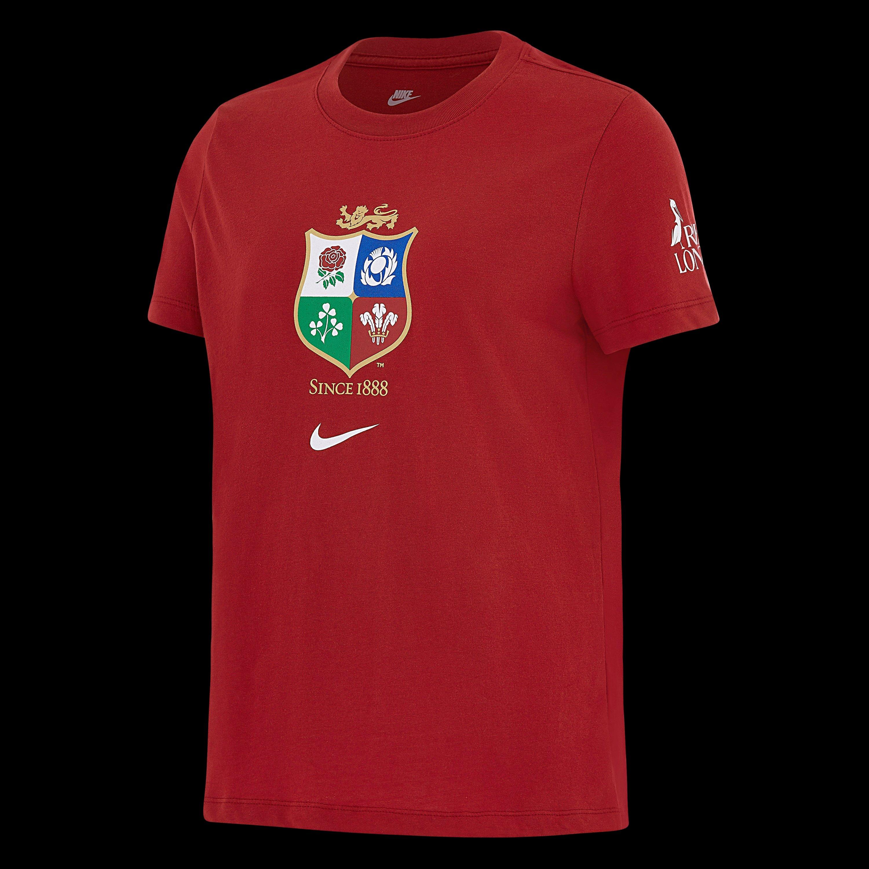 Pepper Red/Wht - Nike - Womens British and Irish Lions Tour 2027 T-Shirt - 1