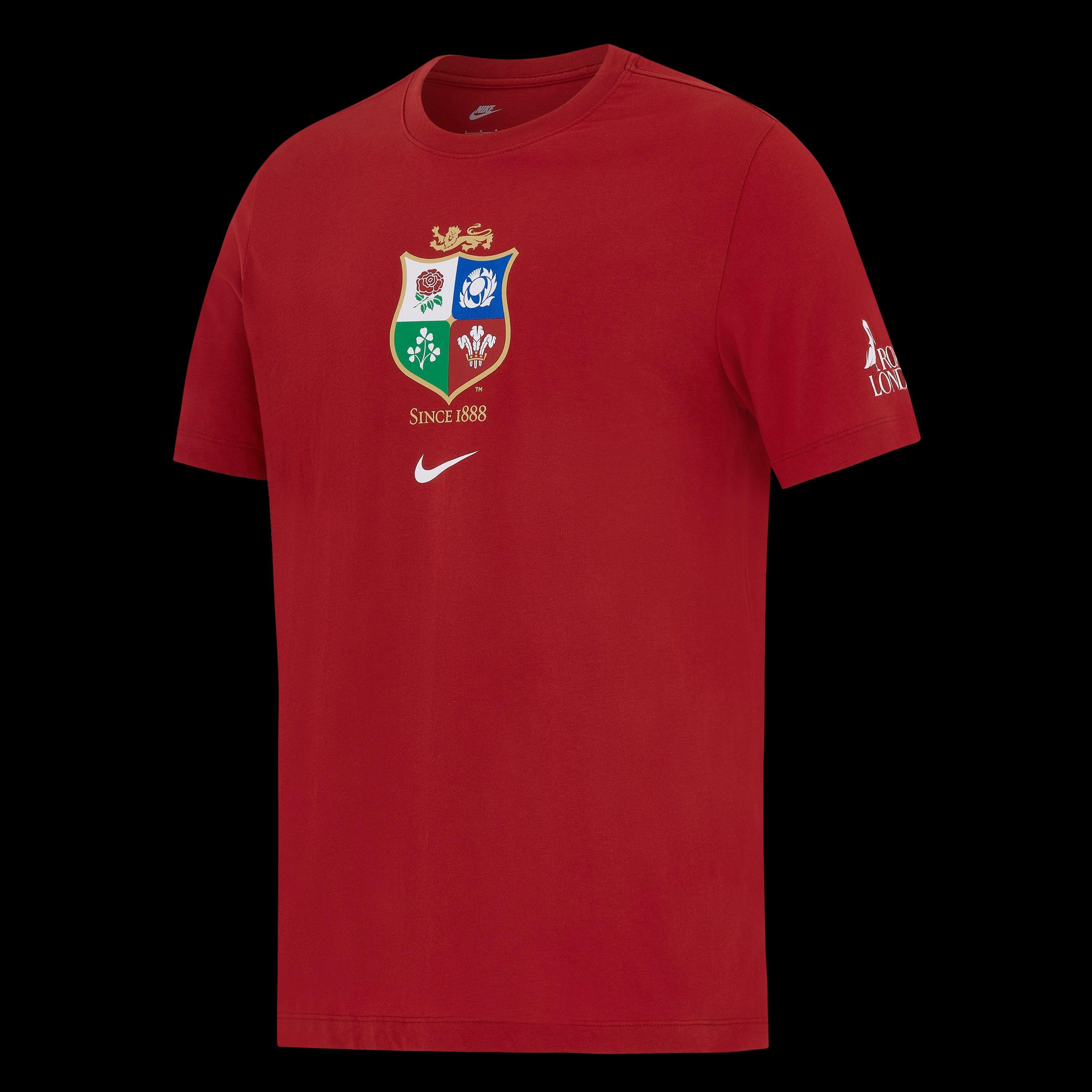 Pepper Red/Wht - Nike - Mens British and Irish Lions Tour 2027 T-Shirt - 1