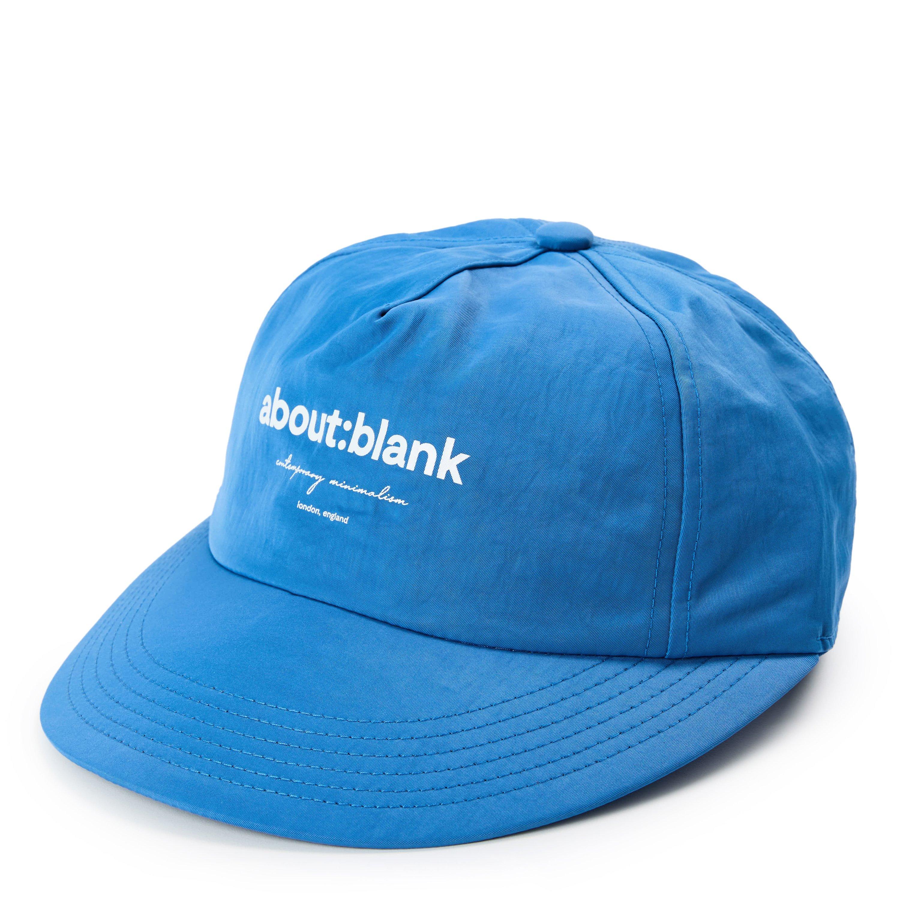 about:blank Men's Baseball Cap - Blue/Ecru