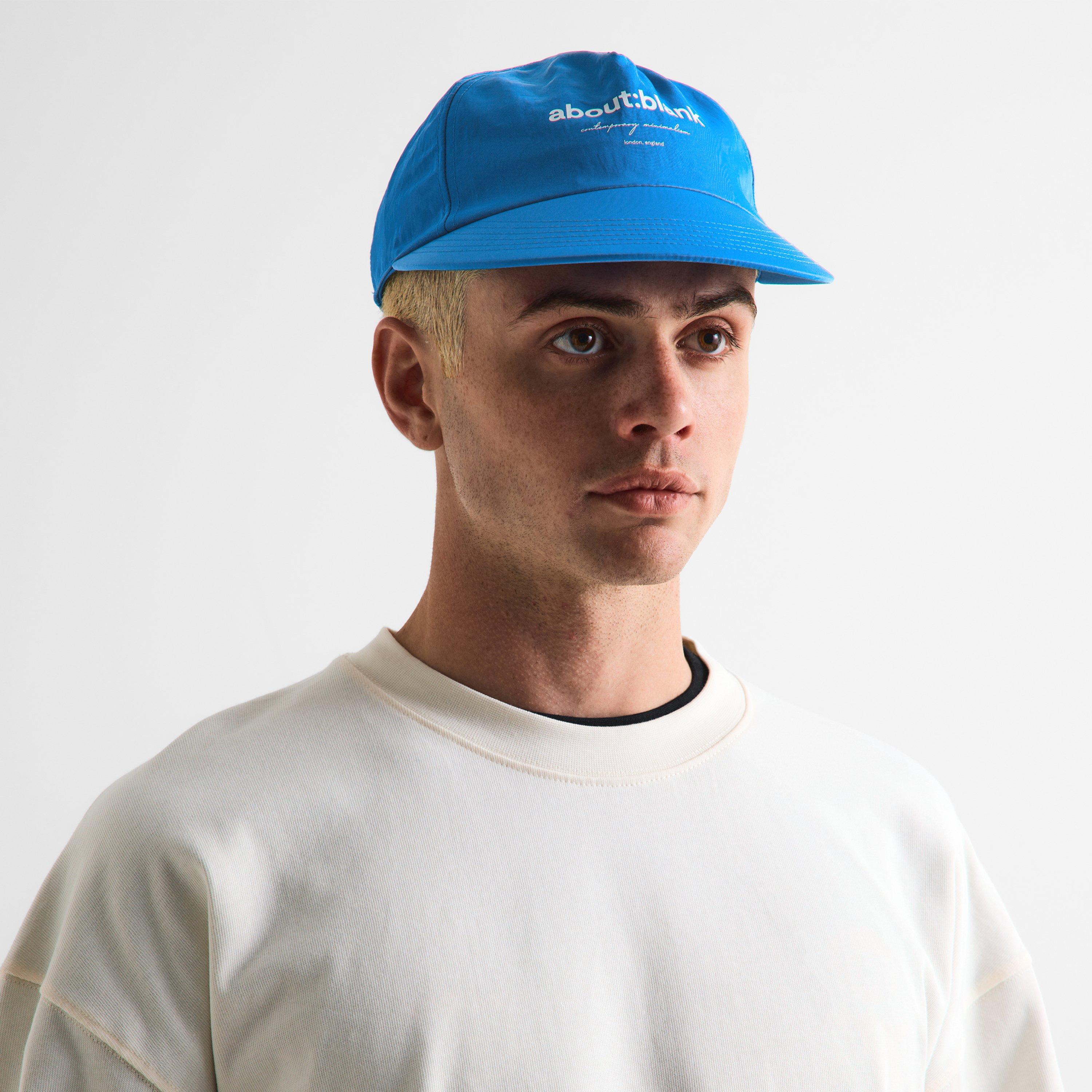 Blue/Ecru - about:blank - Men's Baseball Cap - 3