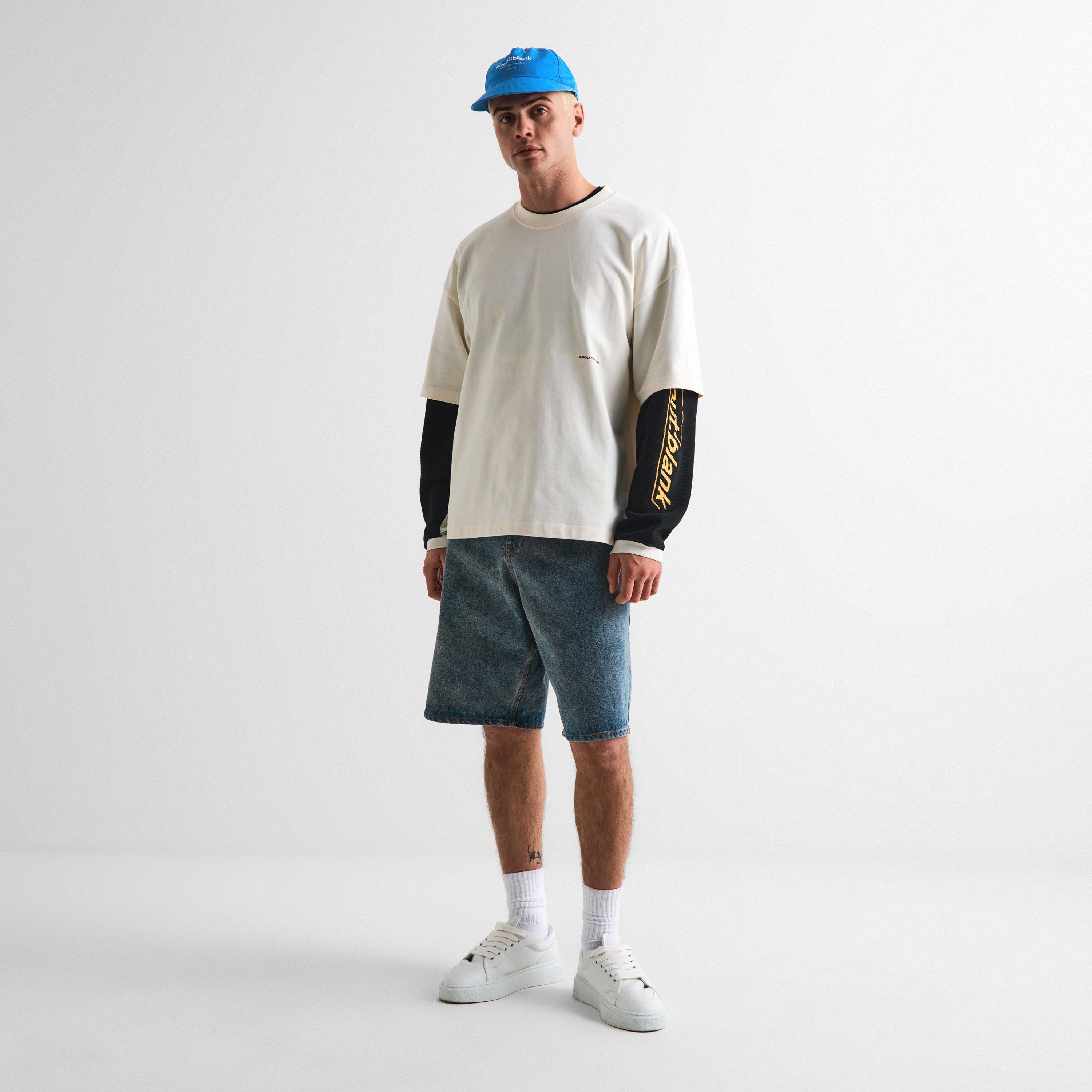 Blue/Ecru - about:blank - Men's Baseball Cap - 5