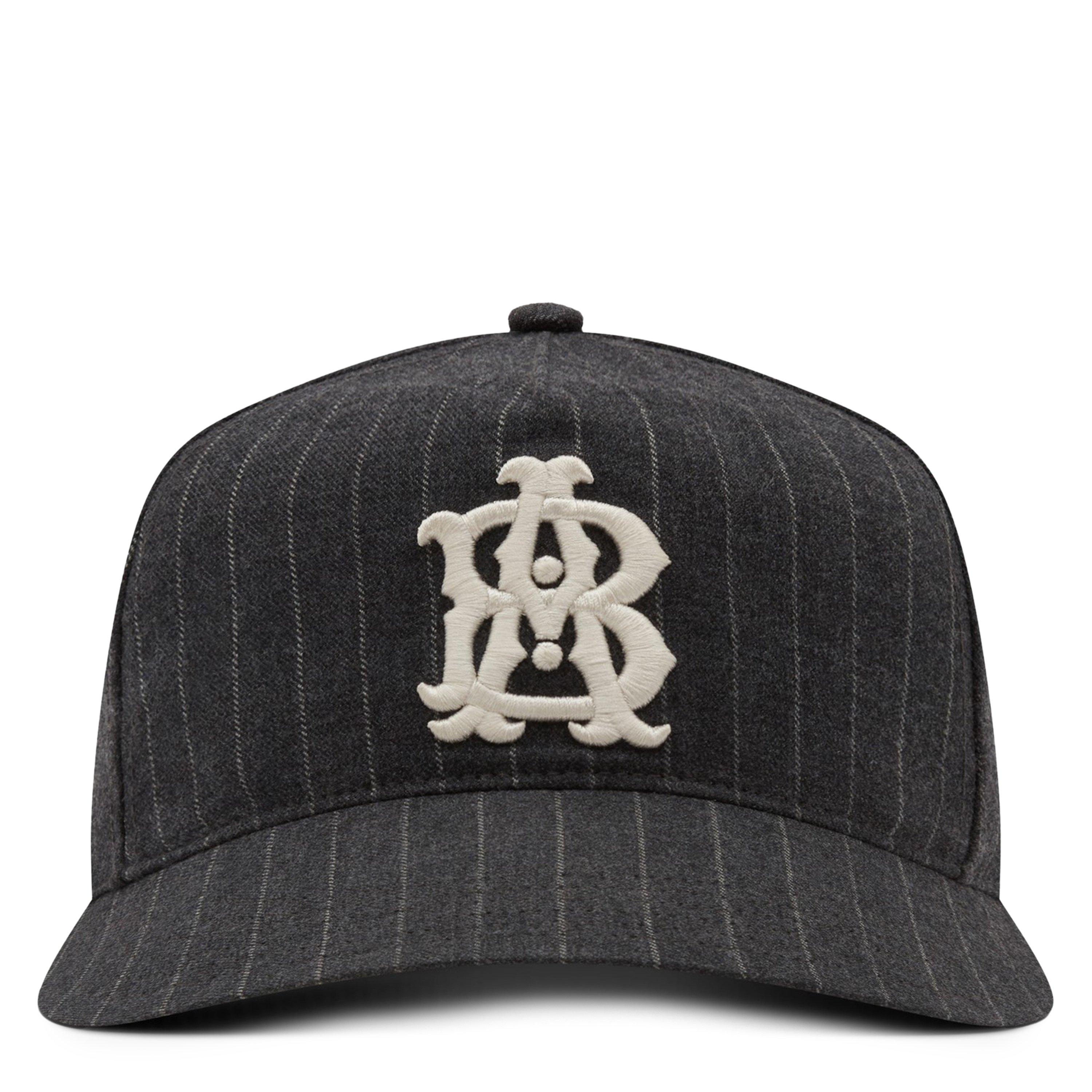 about:blank Men's Baseball Cap - Charcoal/White