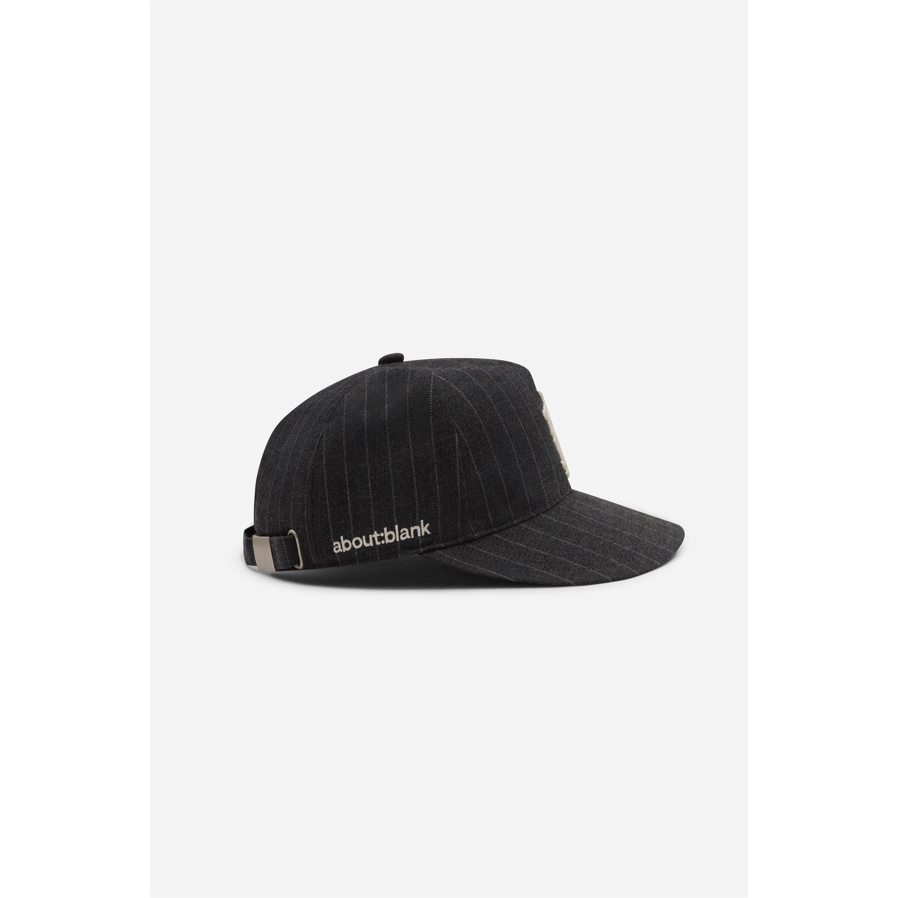 Charcoal/White - about:blank - Men's Baseball Cap - 4