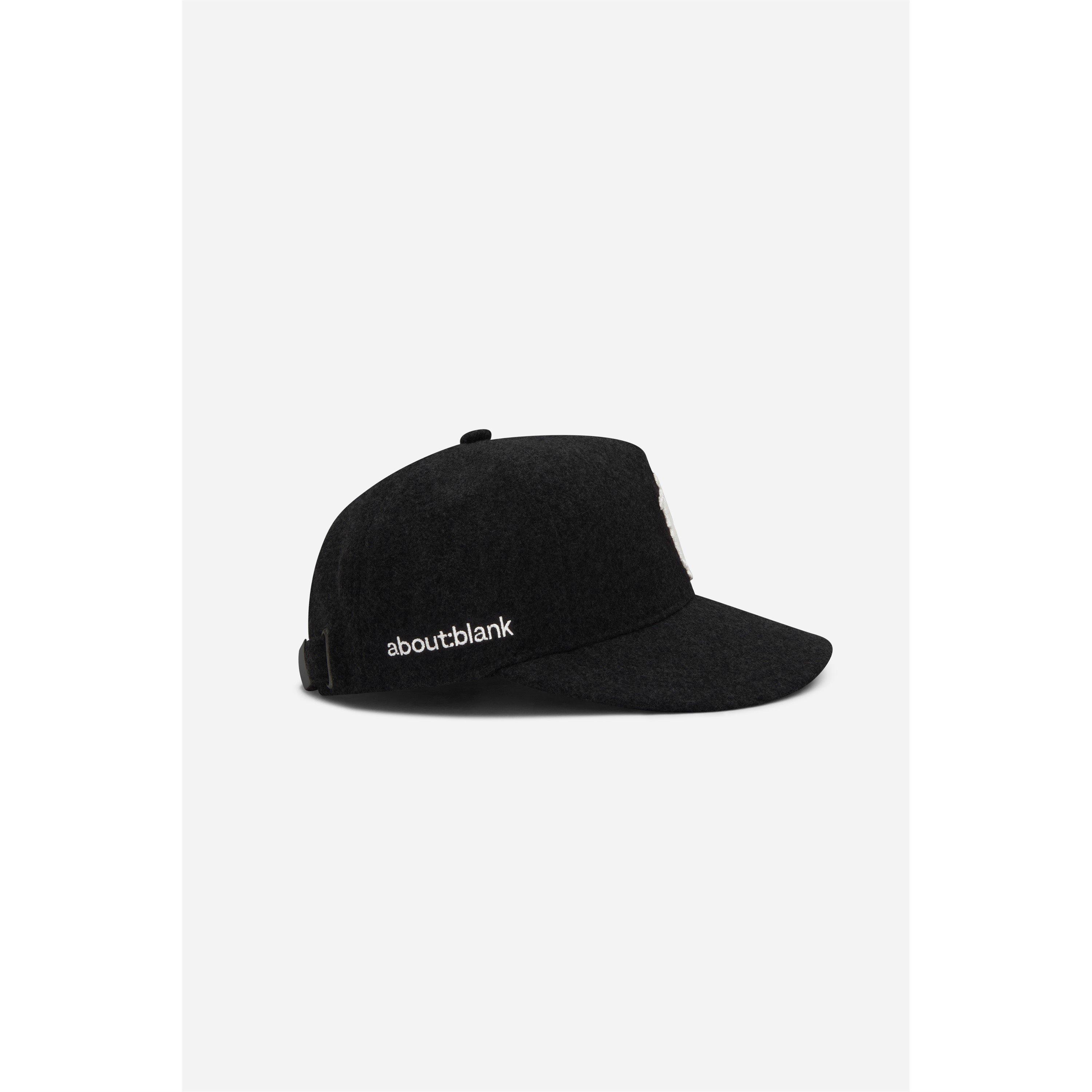 Black/Ecru - about:blank - Men's Baseball Cap - 4