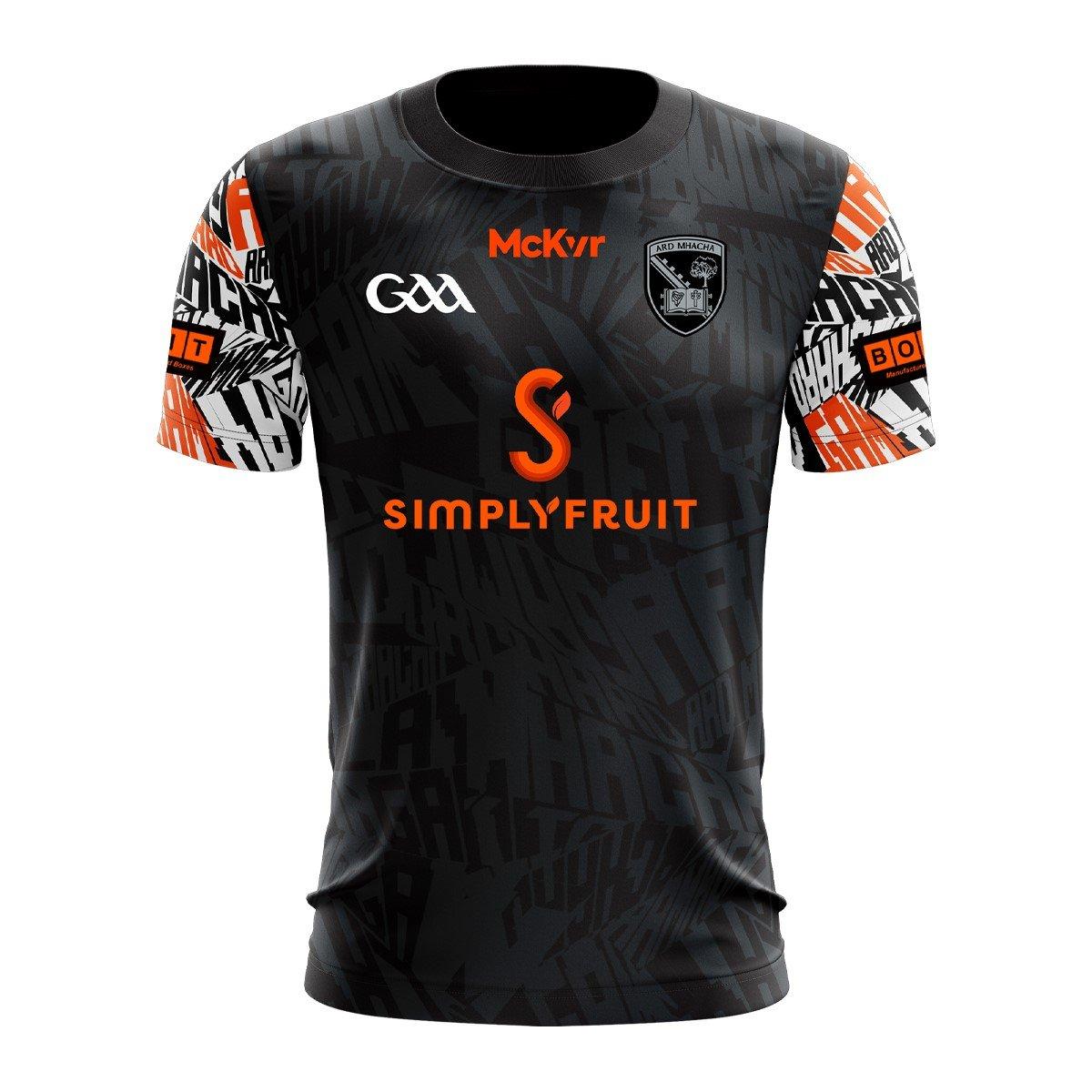 Blk/Chrkl/Orng - McKeever Sports - McKeever Armagh Edge Jersey Junior - 1