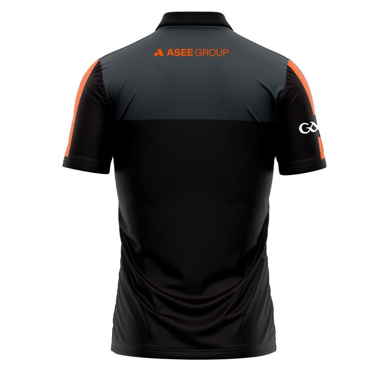Houtskool/Zwart - McKeever Sports - McKeever Armagh Edge Polo Senior - 2