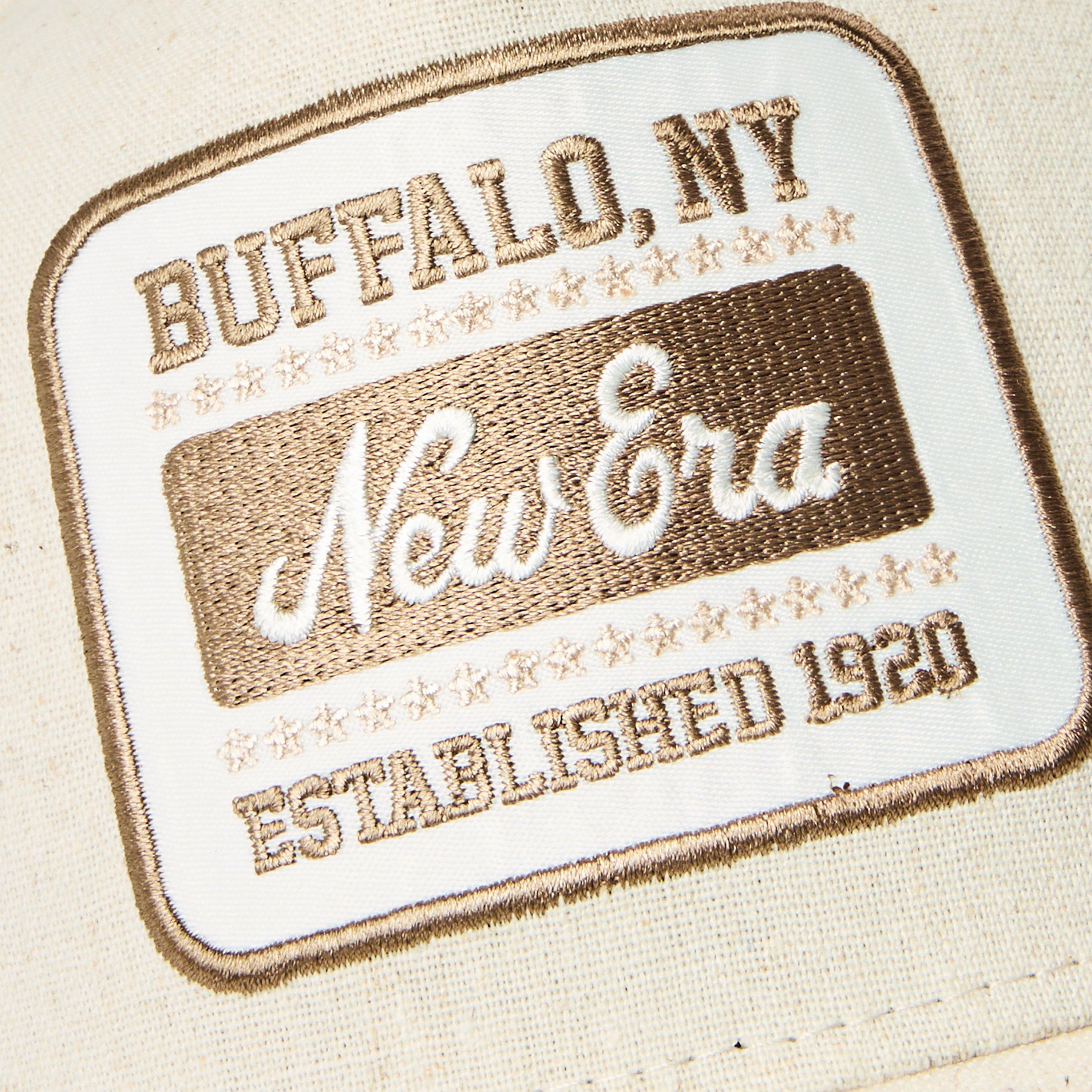 NE Linen Stone - New Era - Linen E-Frame Baseball Cap - 3