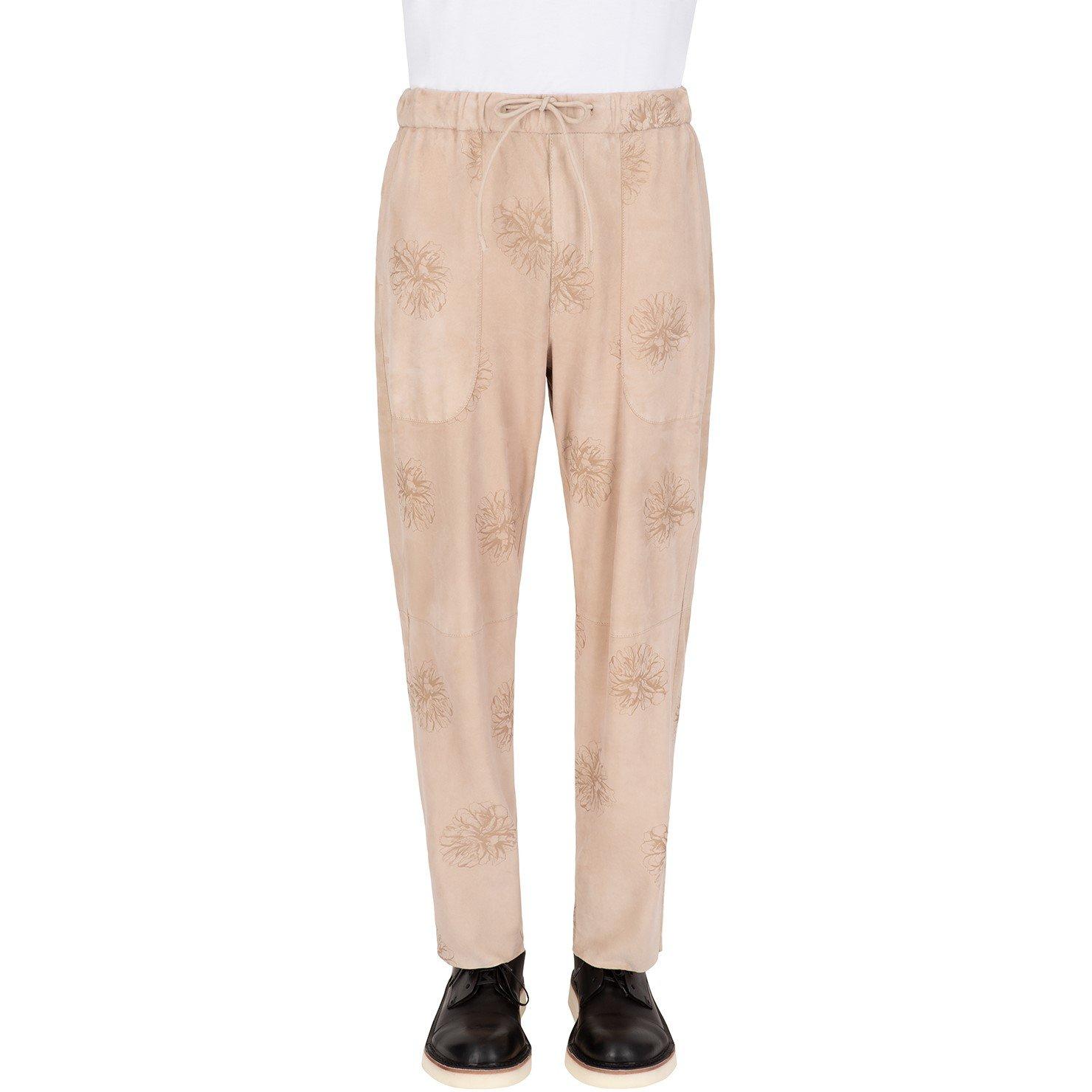 Beige - Emporio Armani - Tapered Trousers - 1