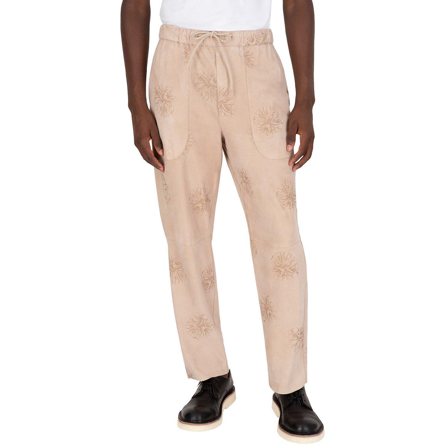 Beige - Emporio Armani - Tapered Trousers - 2