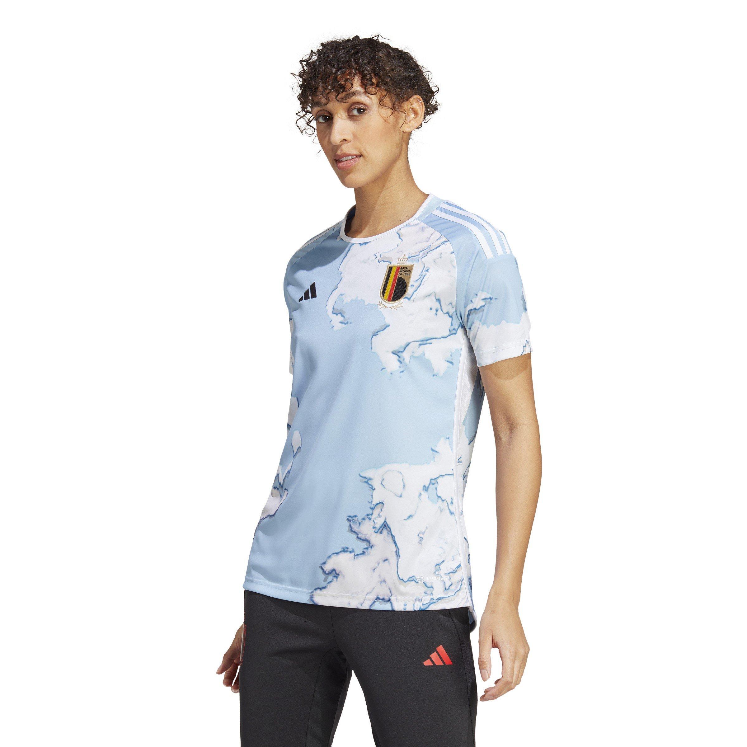 Azul - adidas - Belgium Away Shirt 2023 Womens - 2