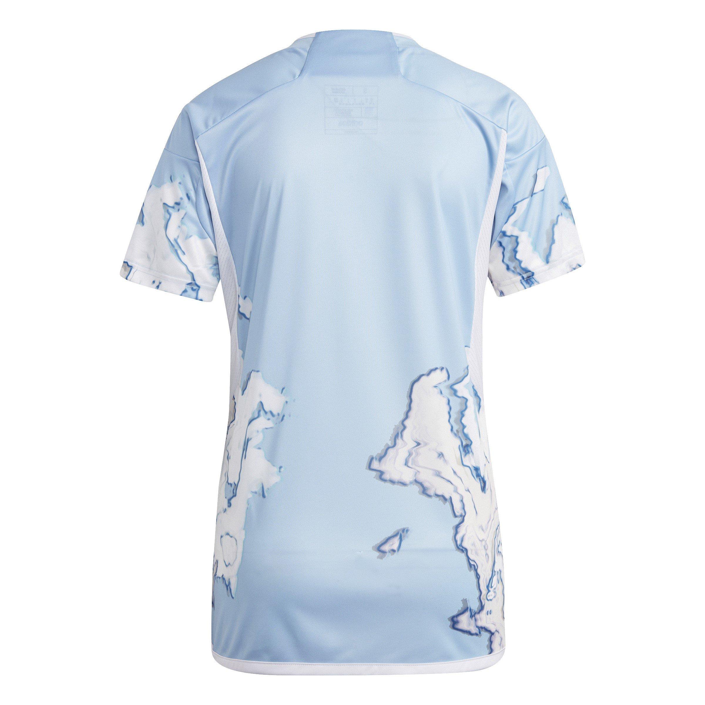 Azul - adidas - Belgium Away Shirt 2023 Womens - 8