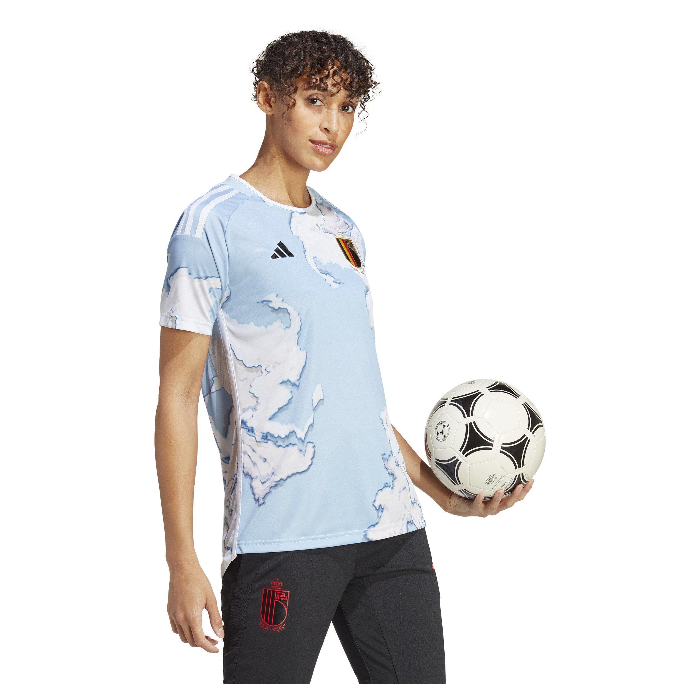 Azul - adidas - Belgium Away Shirt 2023 Womens - 4