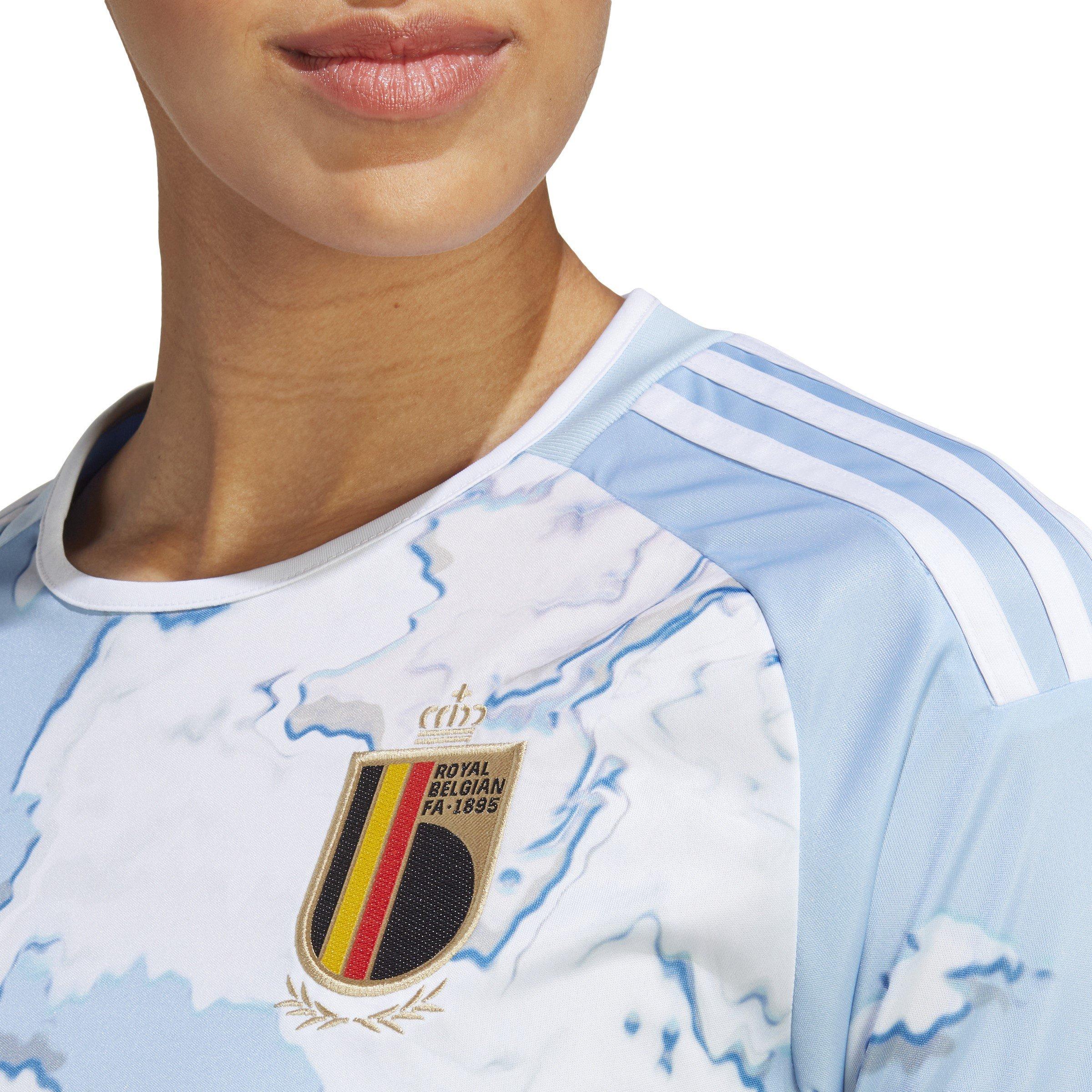 Azul - adidas - Belgium Away Shirt 2023 Womens - 6