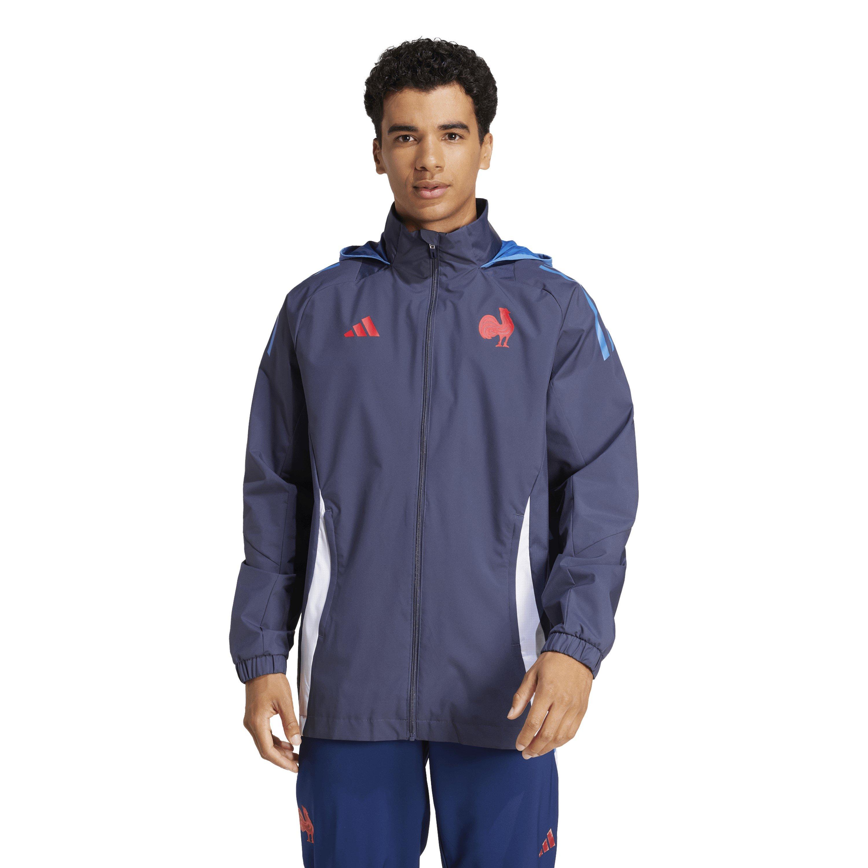 Shadow Navy - adidas - Ffr Aw Rain J M Anorak Mens - 2