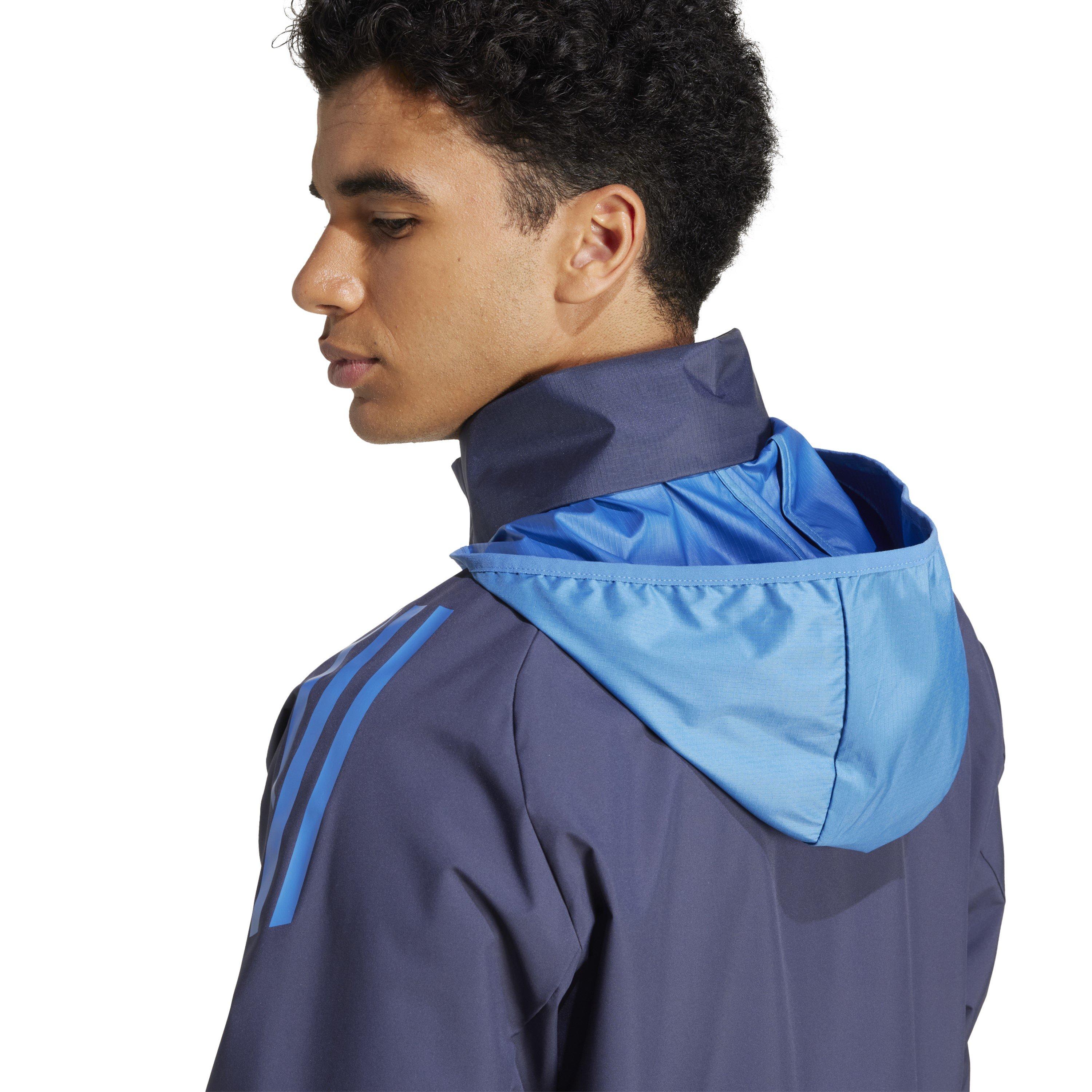 Shadow Navy - adidas - Ffr Aw Rain J M Anorak Mens - 5