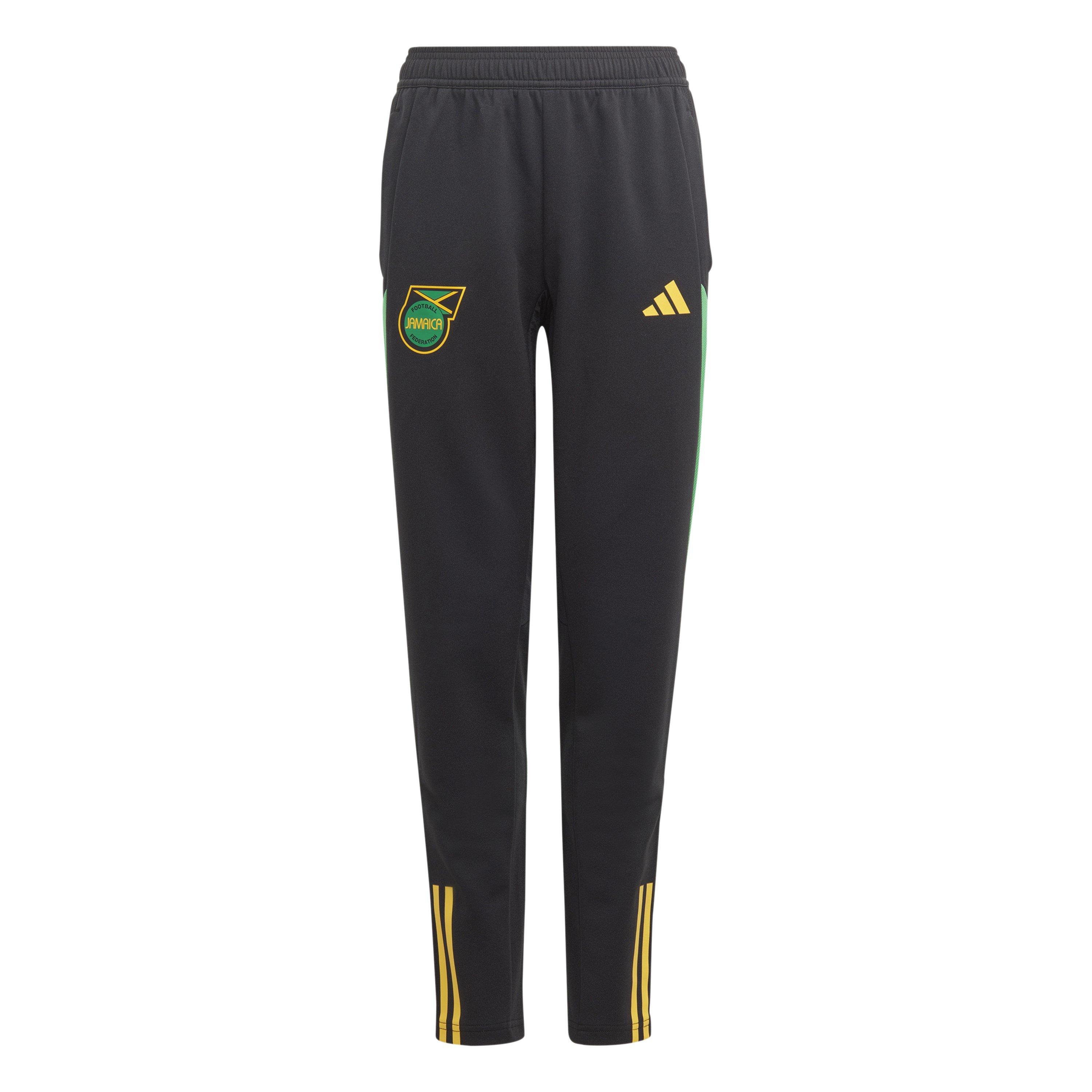 Adidas  Black Kids Jamaica Tracksuit Bottoms 2023 - 11-12 Years