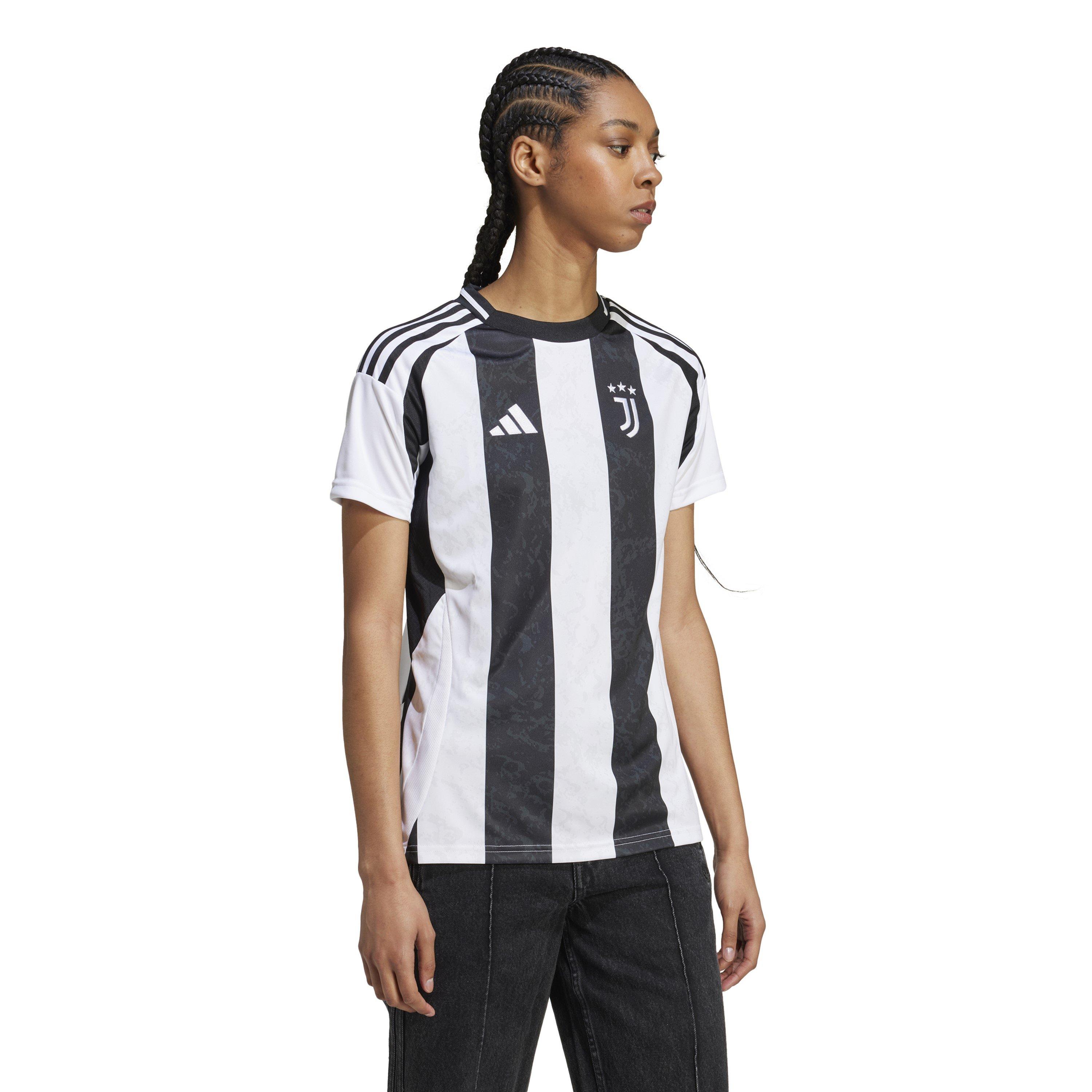 White - adidas - Juve H Jsy W T-Shirt Womens - 5