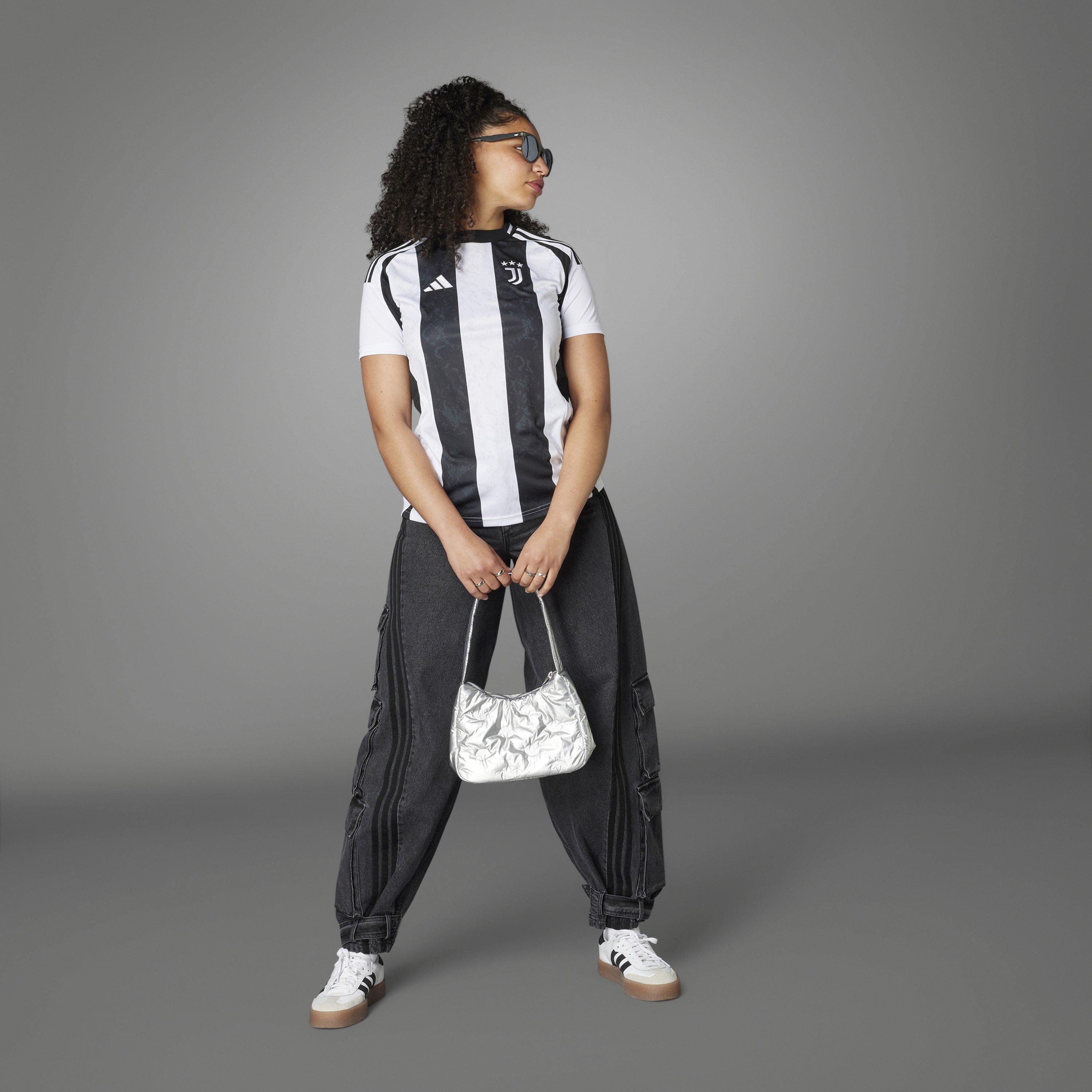 White - adidas - Juve H Jsy W T-Shirt Womens - 7