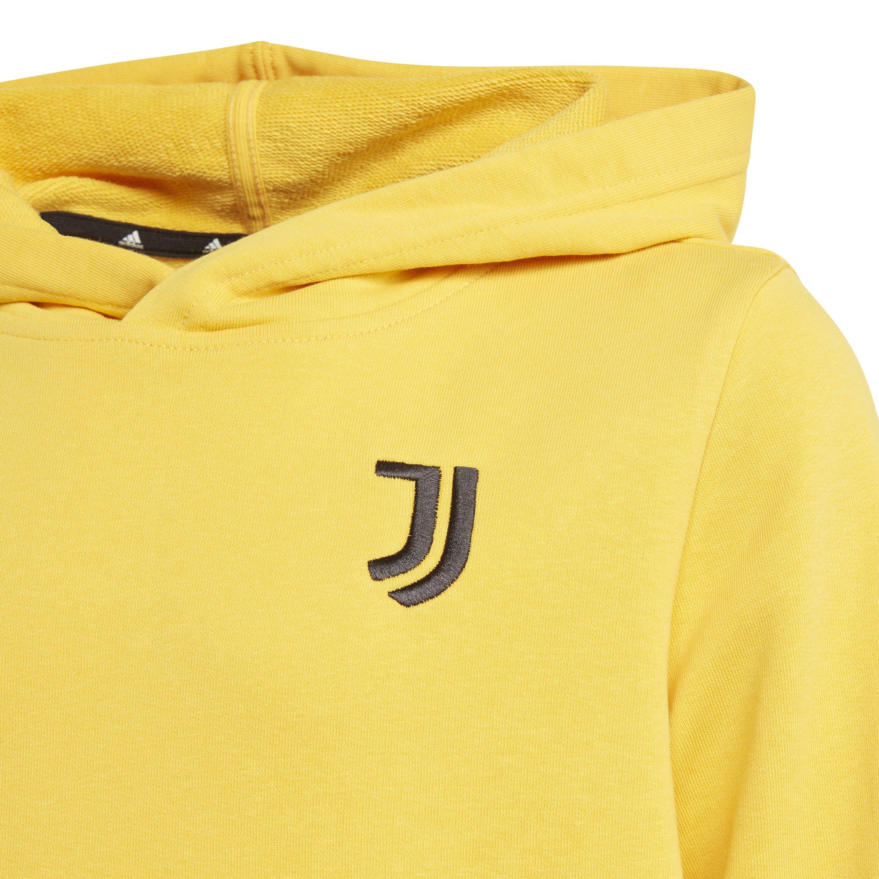 Fettgedrucktes Gold - adidas - Kids Juventus Cotton Long Sleeve Hoodie - 3