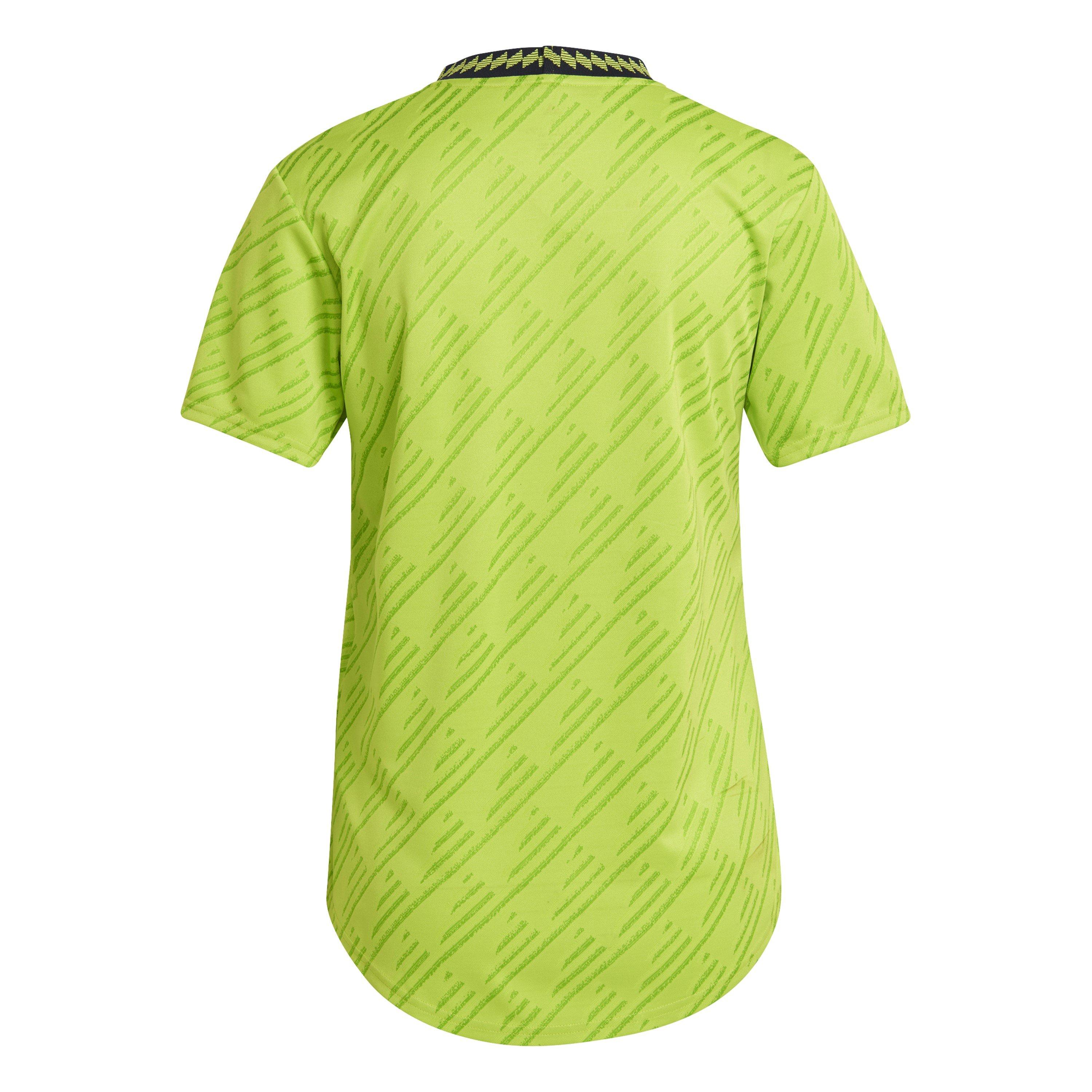 Solar Slime - adidas - Manchester United Third Shirt 22/23 Womens - 2