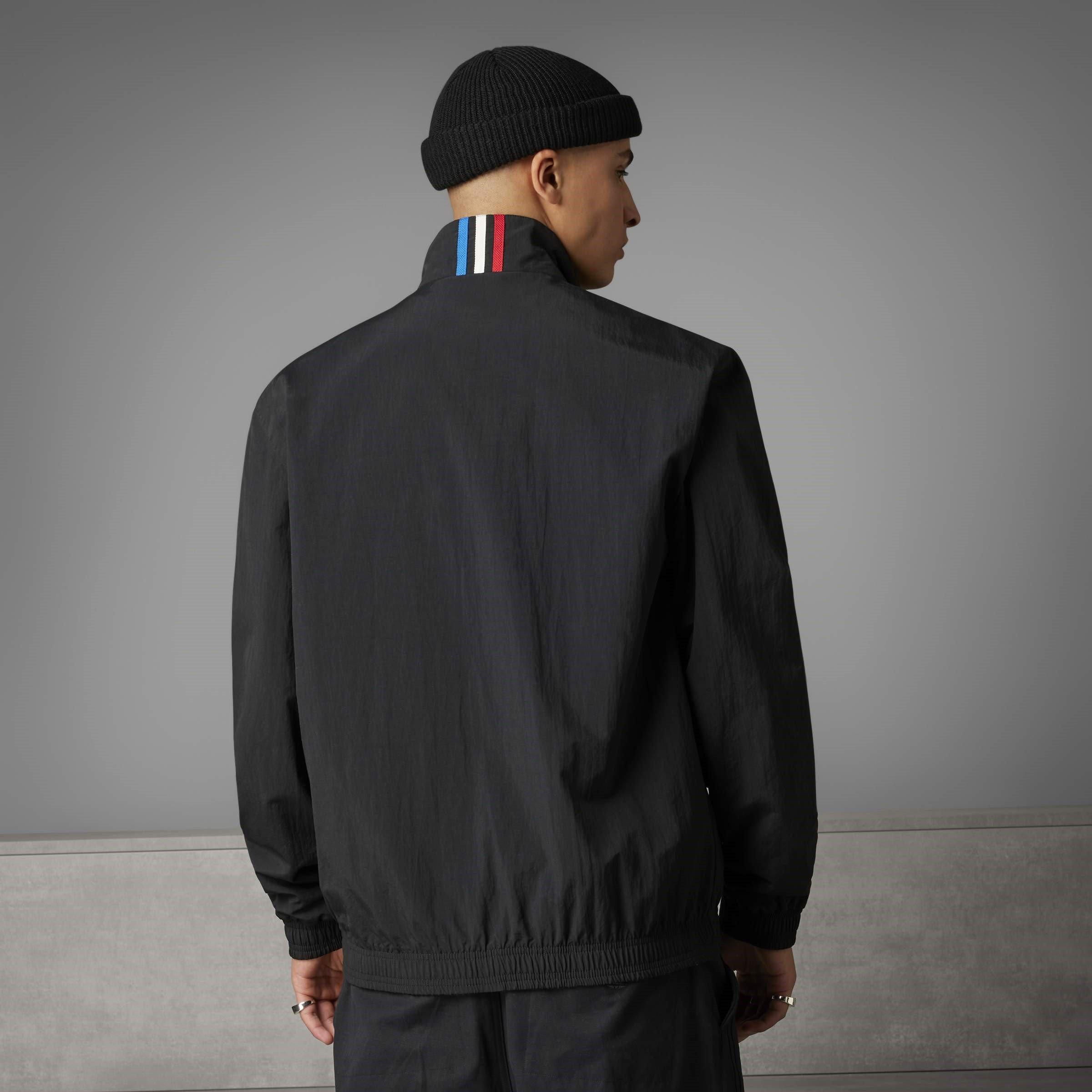 Black - adidas - adidas Manchester United Stone Roses Reversible Anthem Jacket - 12