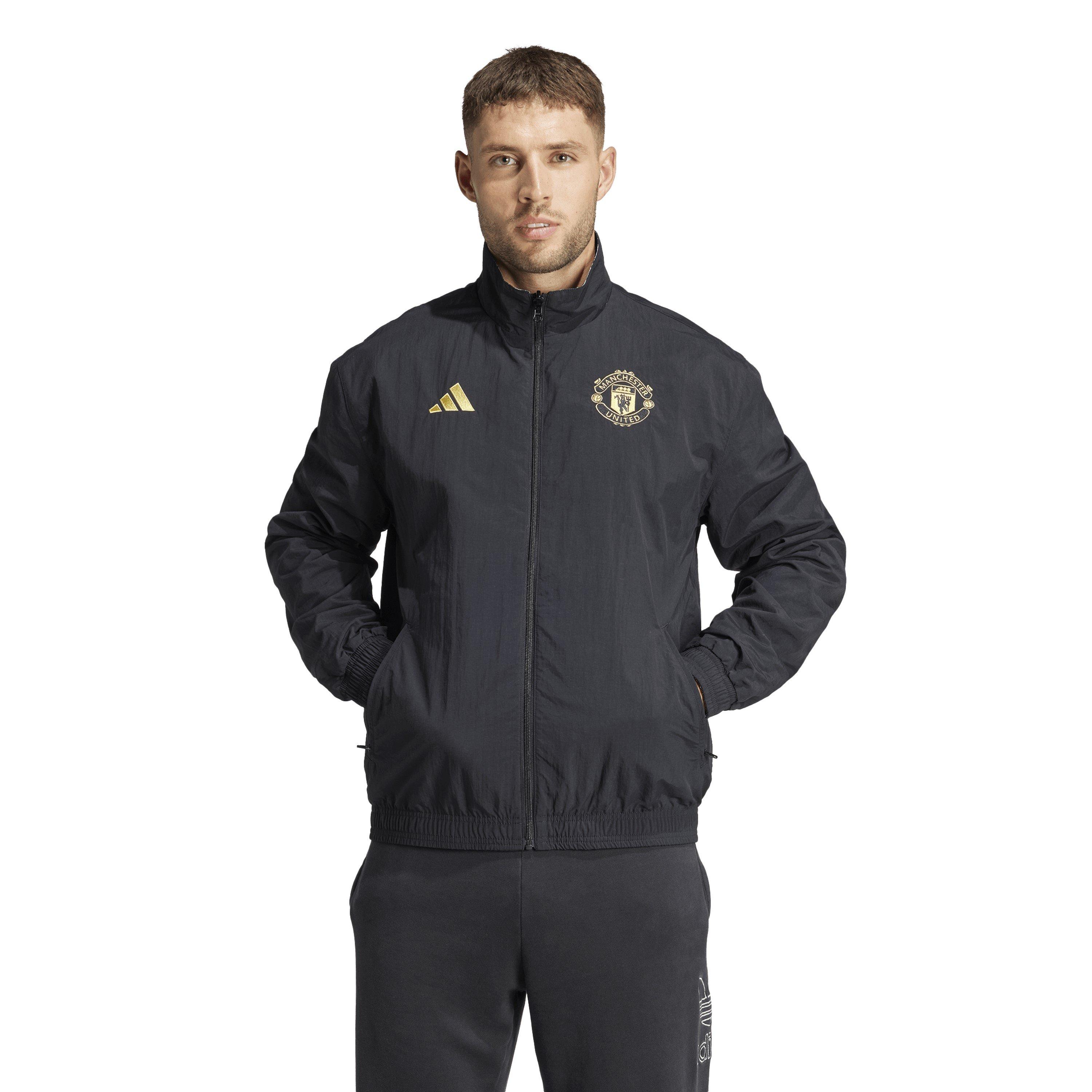 Black - adidas - adidas Manchester United Stone Roses Reversible Anthem Jacket - 3