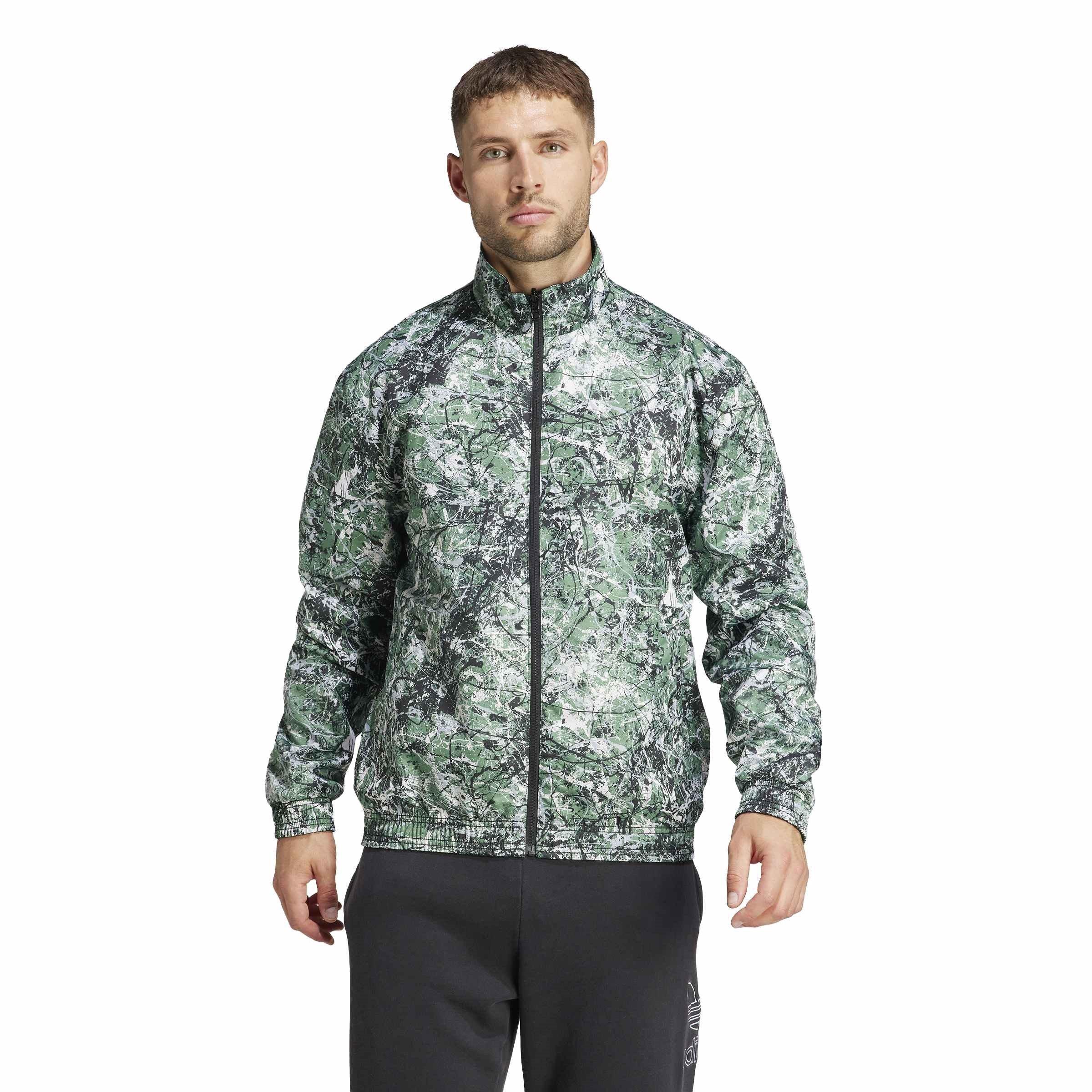 Red Roses Antham adidas Mens adidas Manchester United Stone Roses Reversible Anthem ...