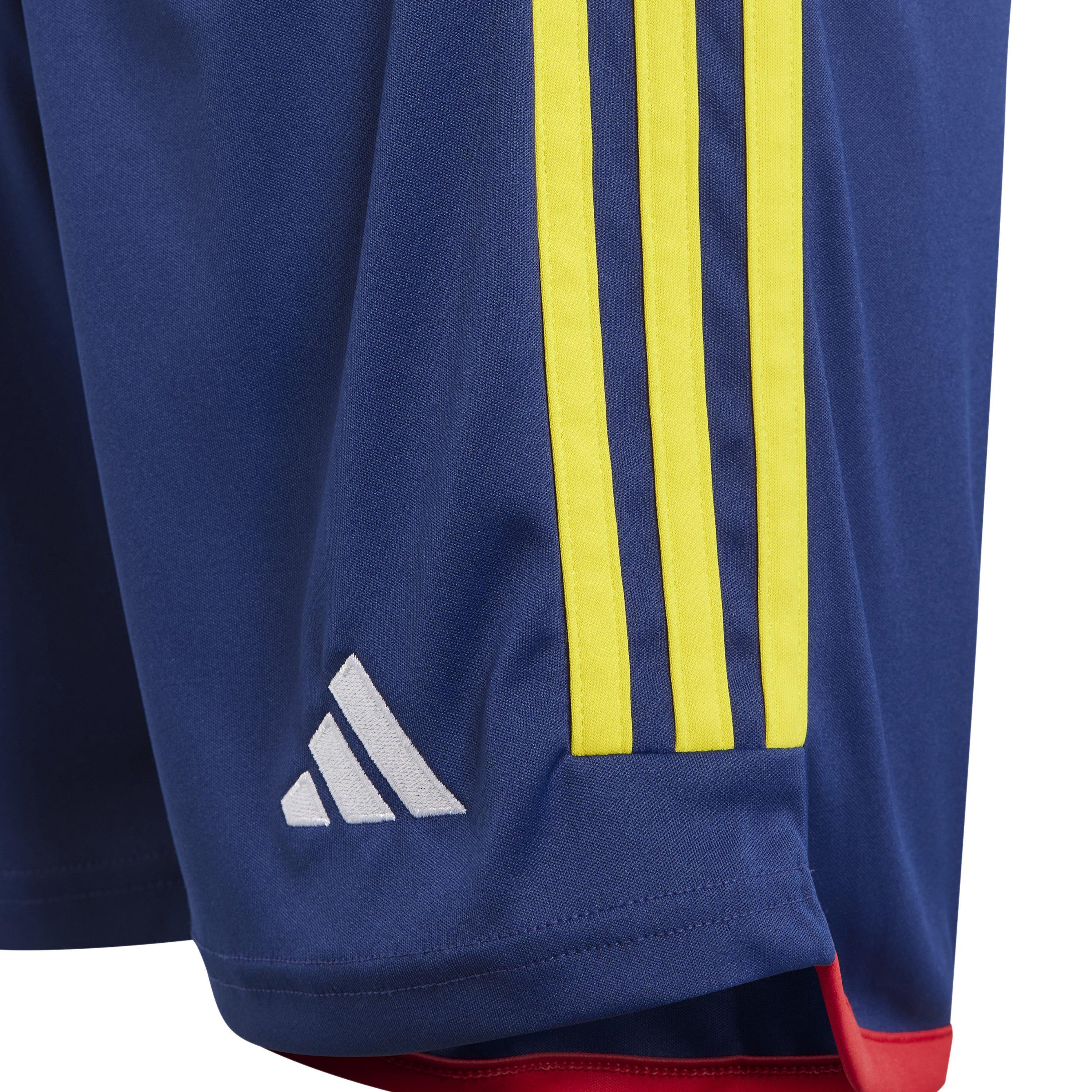 Donkerblauw - adidas - Kids adidas Olympique Lyonnais Third Shorts 22/23 - 4
