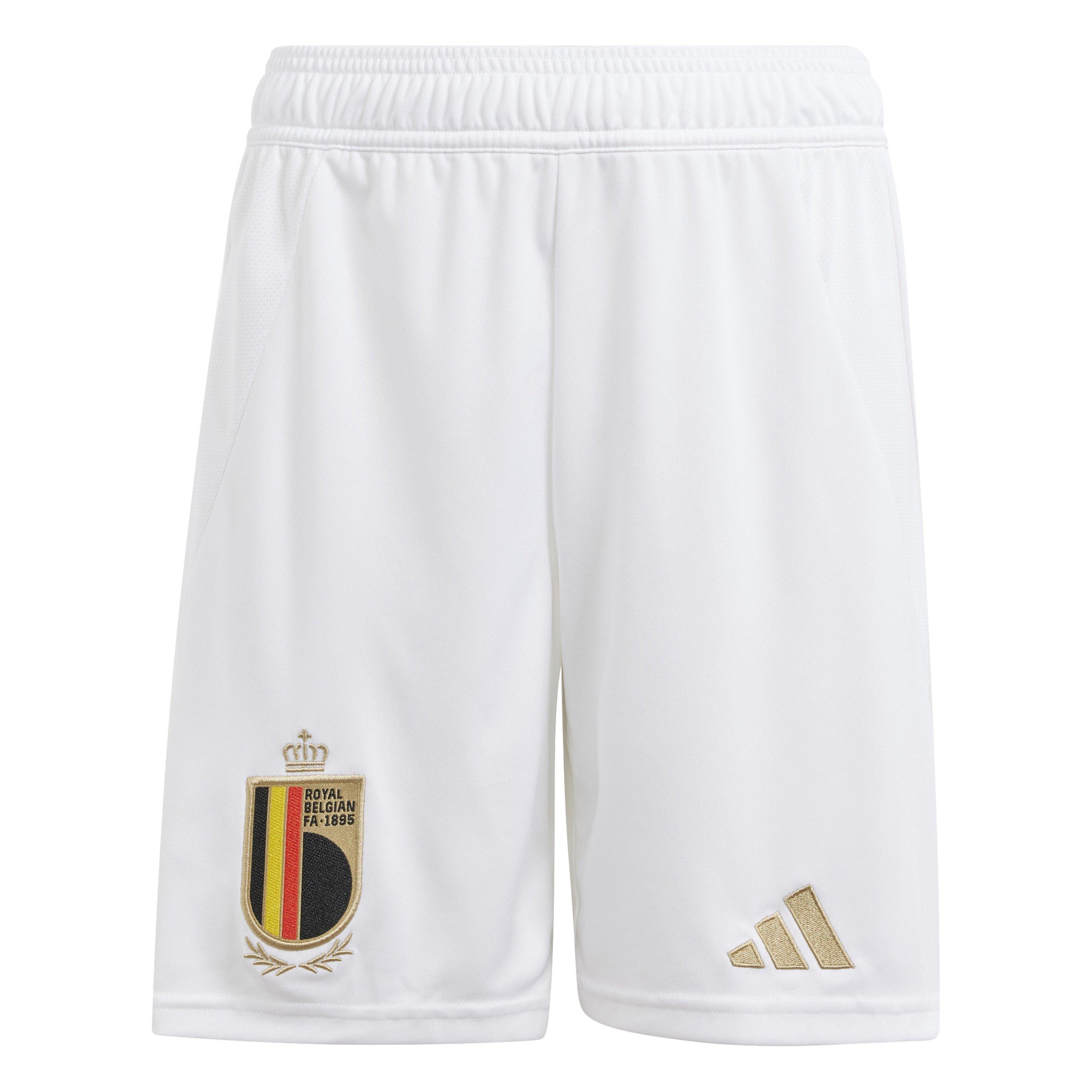 Bianco - adidas - Kids adidas Belgium Away Shorts 2024 - 1
