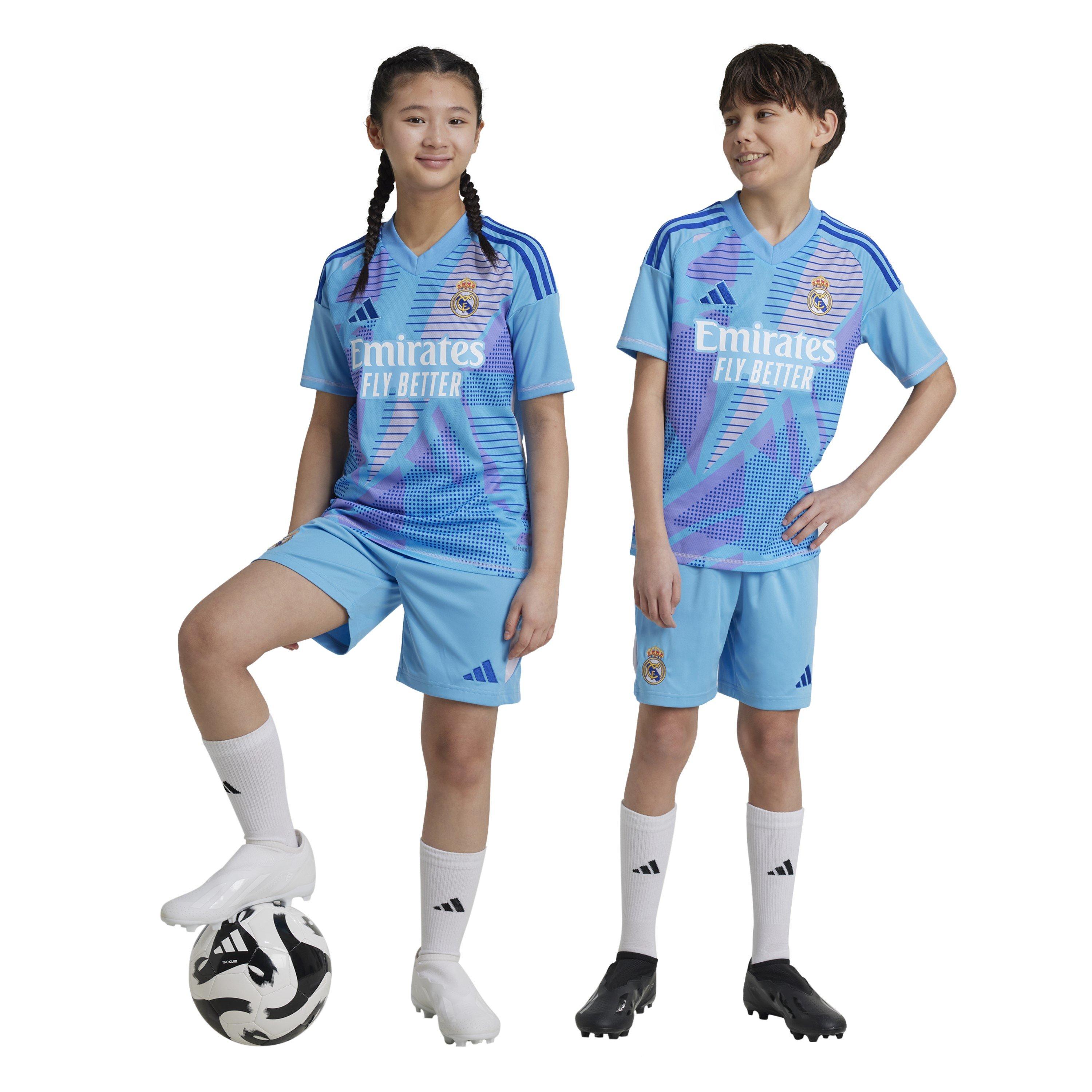 Semi Blue Burst - adidas - Real Madrid Home Goalkeeper Minikit 24/25 Juniors - 2