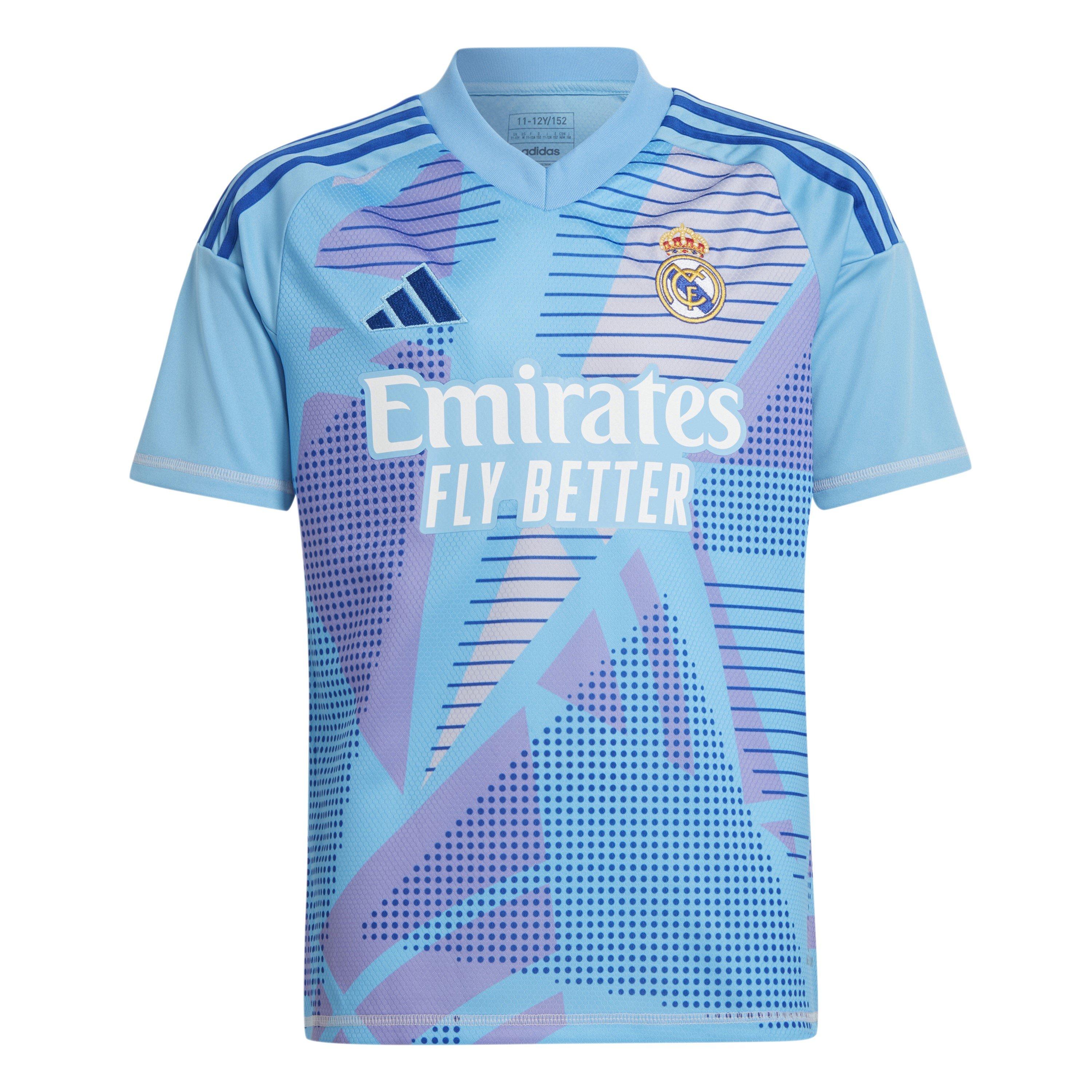 Semi Blue Burst - adidas - Real Madrid Home Goalkeeper Minikit 24/25 Juniors - 6