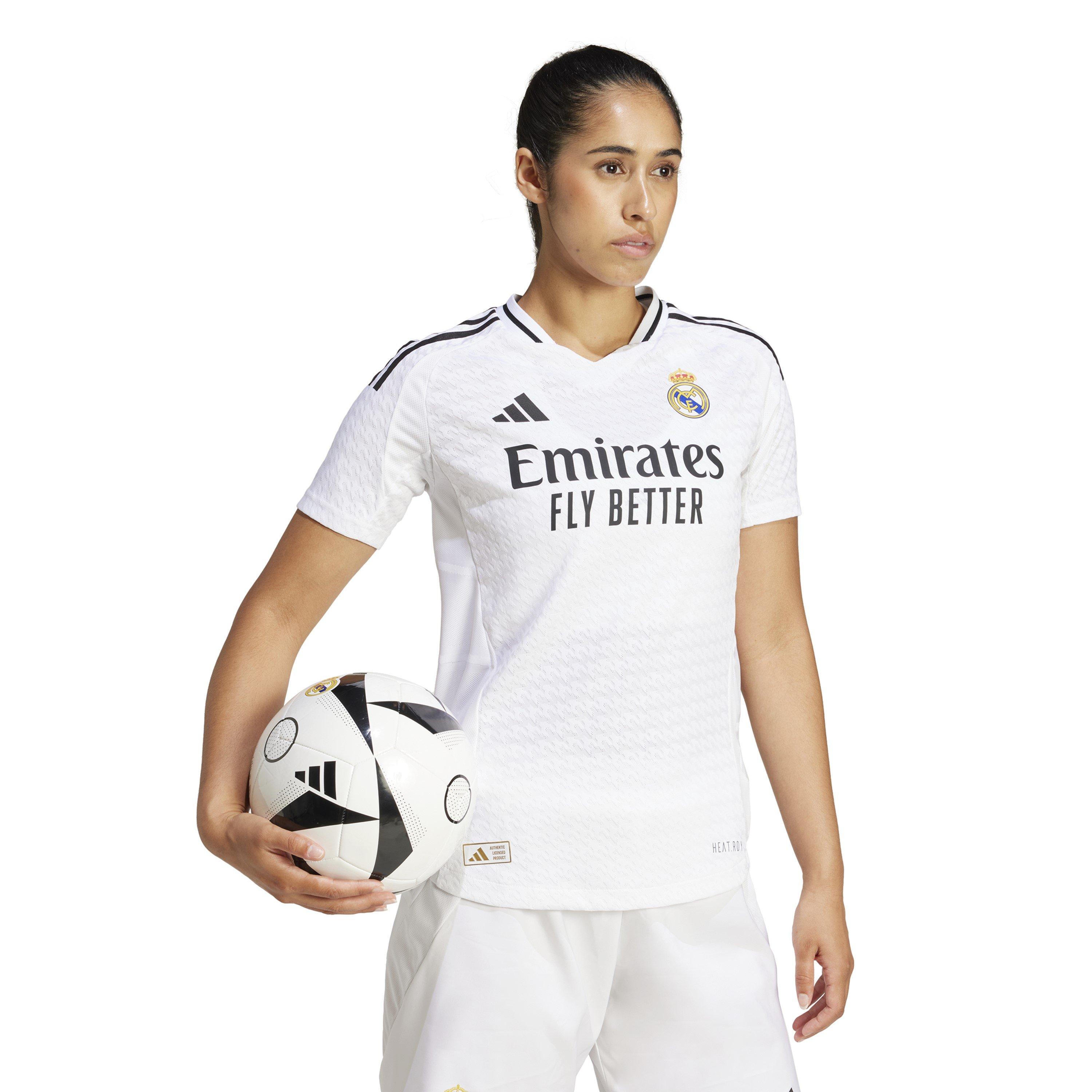 White - adidas - Real Madrid Authentic Home Shirt 24/25 Womens - 7
