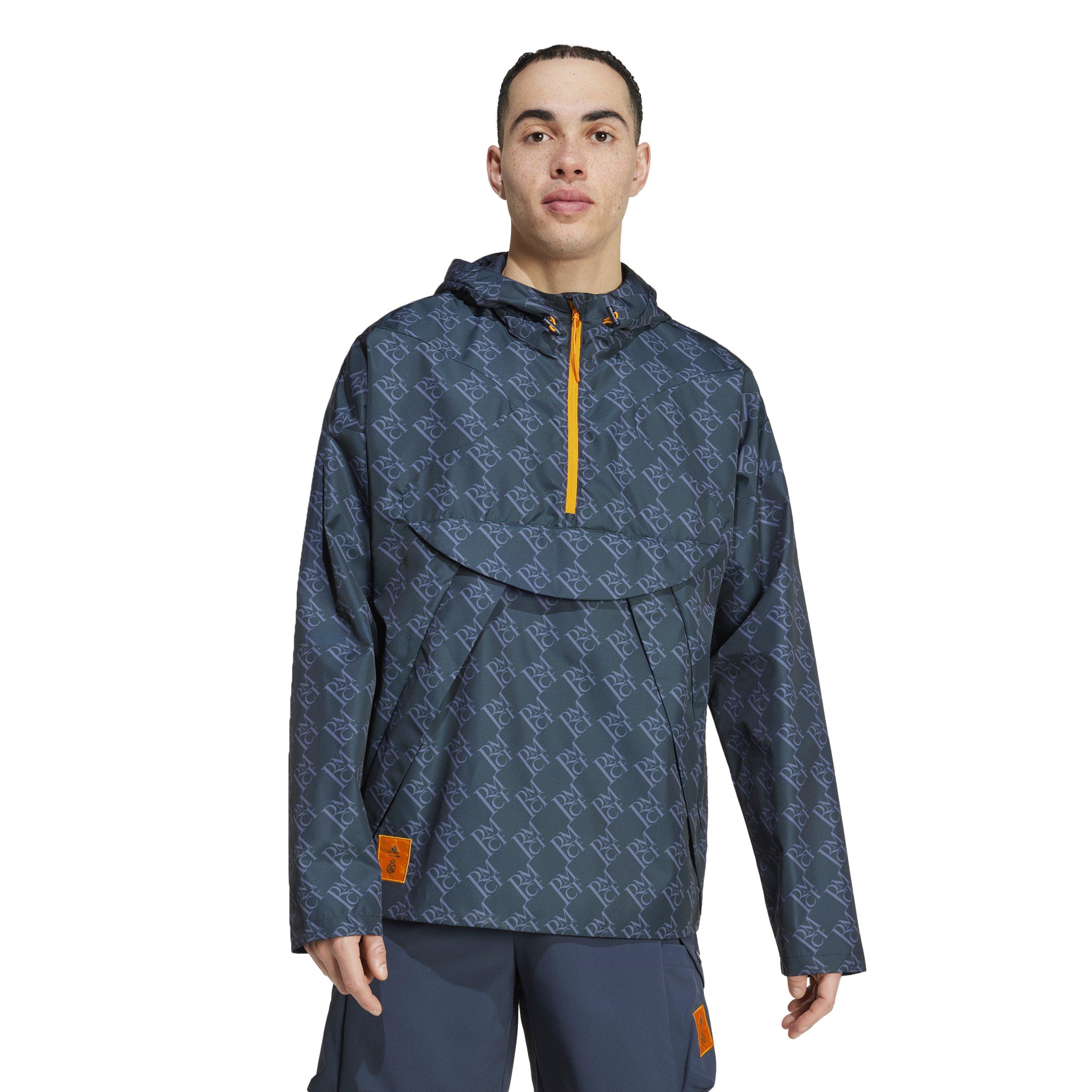 Blu Notte - adidas - Real Szn Hzwb Anorak Mens - 2