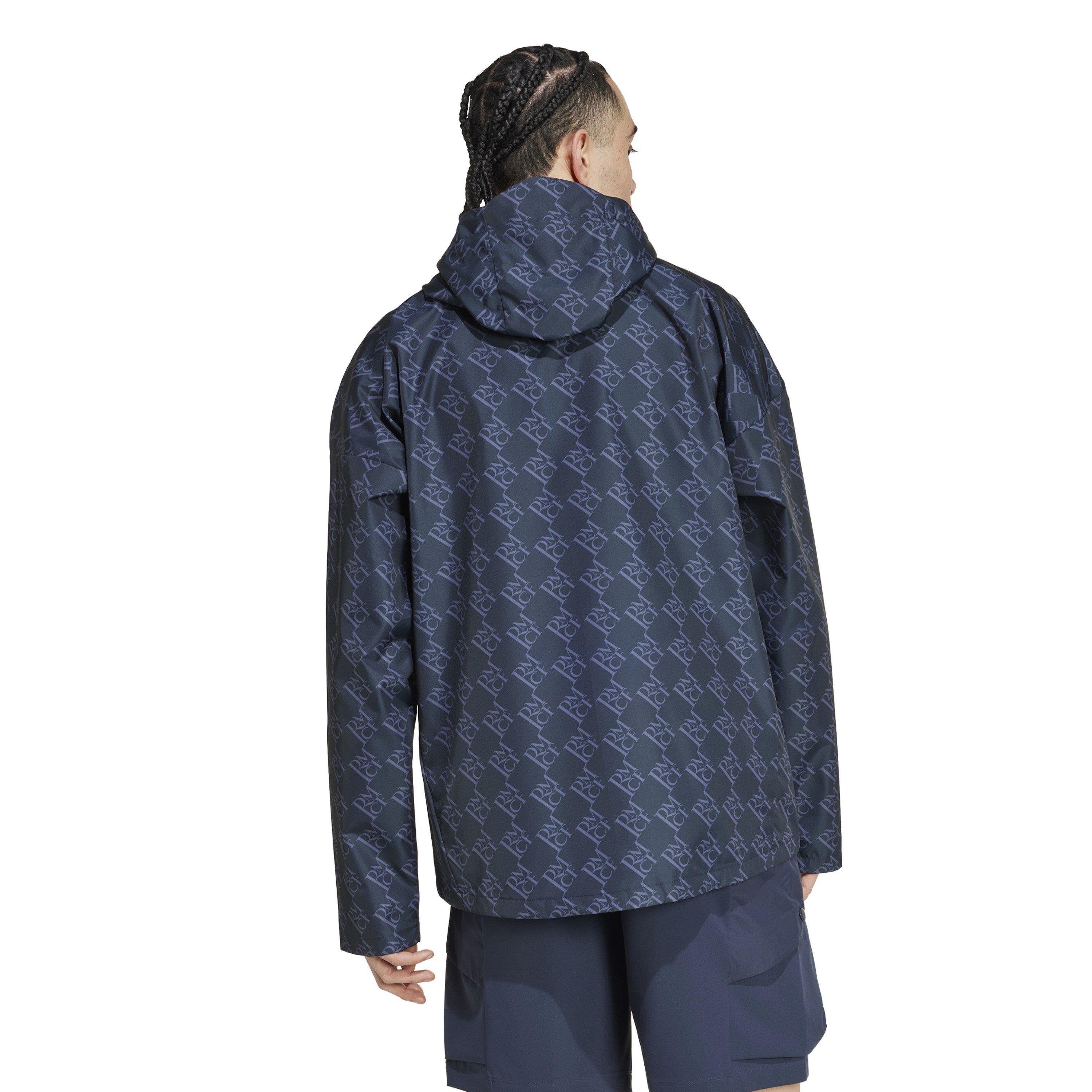 Blu Notte - adidas - Real Szn Hzwb Anorak Mens - 3