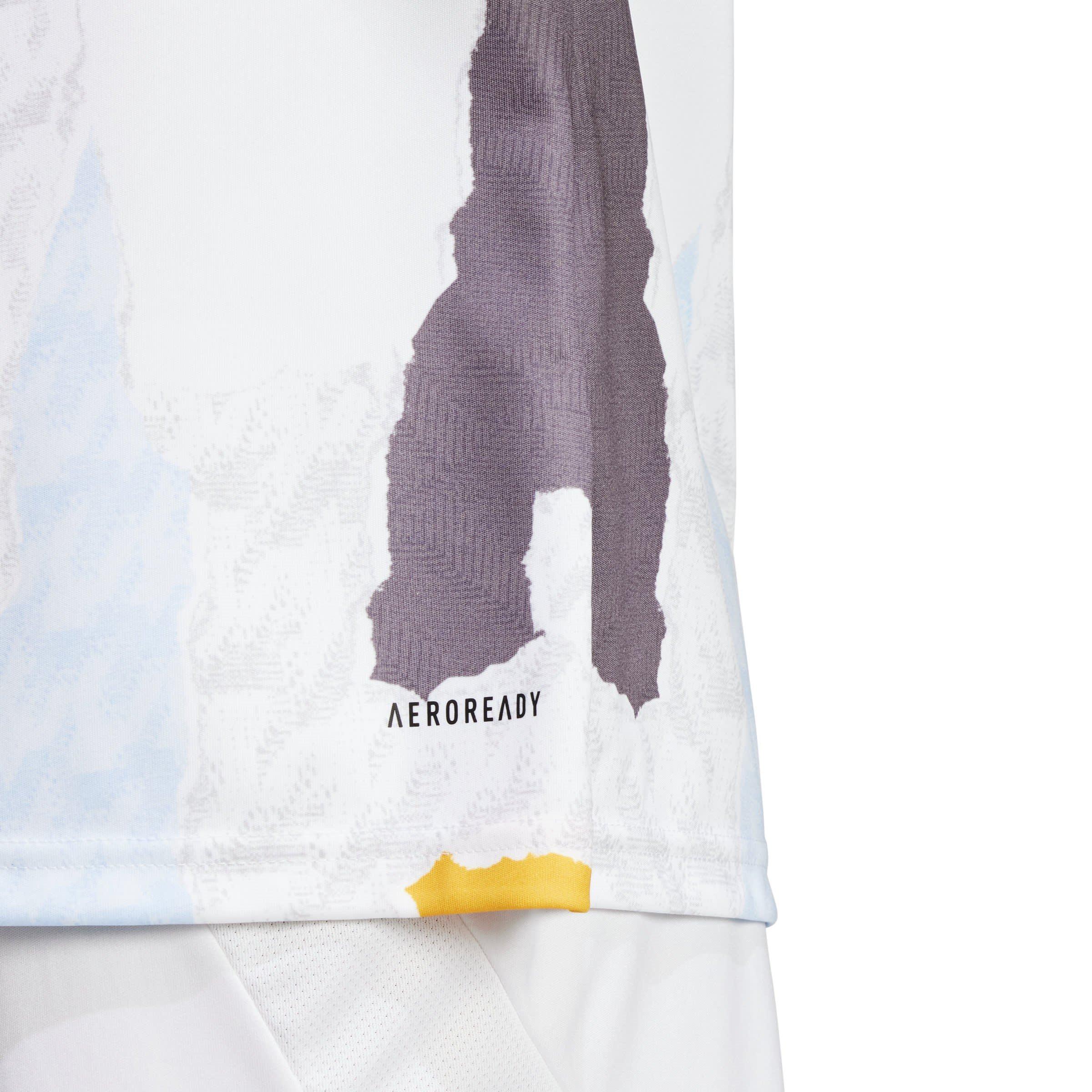 Wit/Blauw - adidas - Real Madrid Pre Match Shirt 2024 2025 Adults - 8