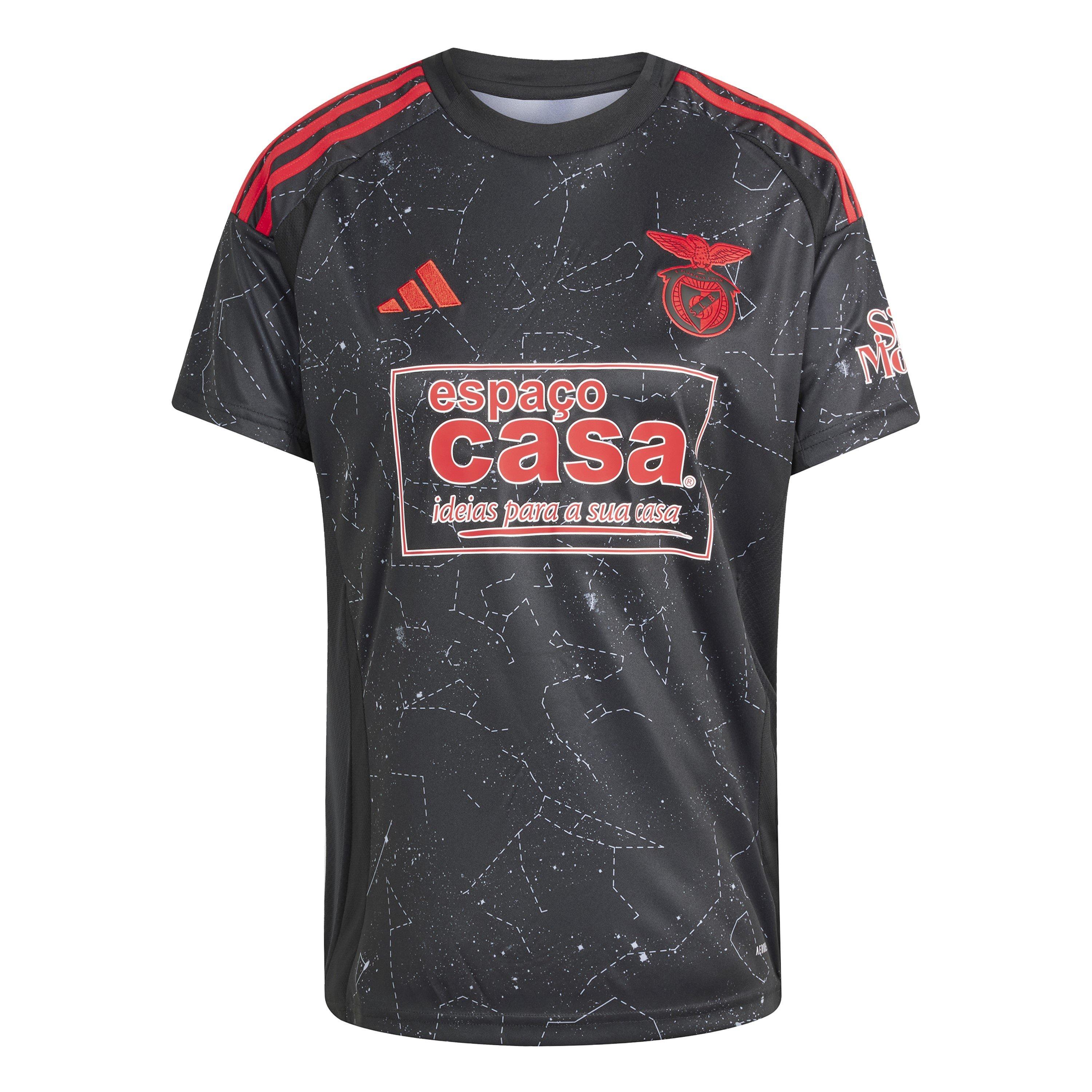 Adidas Women's Benfica Away Shirt 24/25 - Black - 18 (XXL)