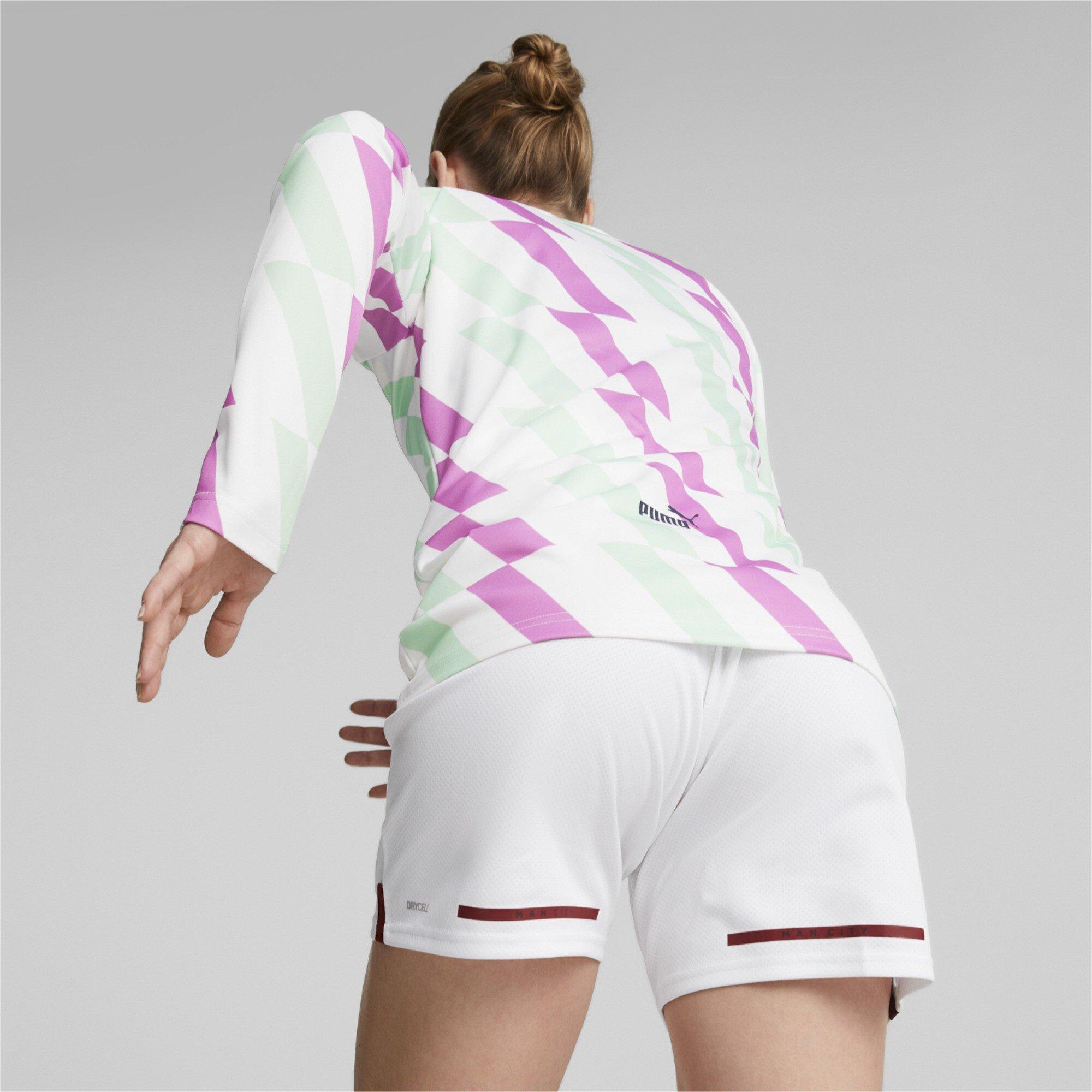 Blanc/Vert - Puma - Manchester City Pre Match Sweatshirt Women's - 6