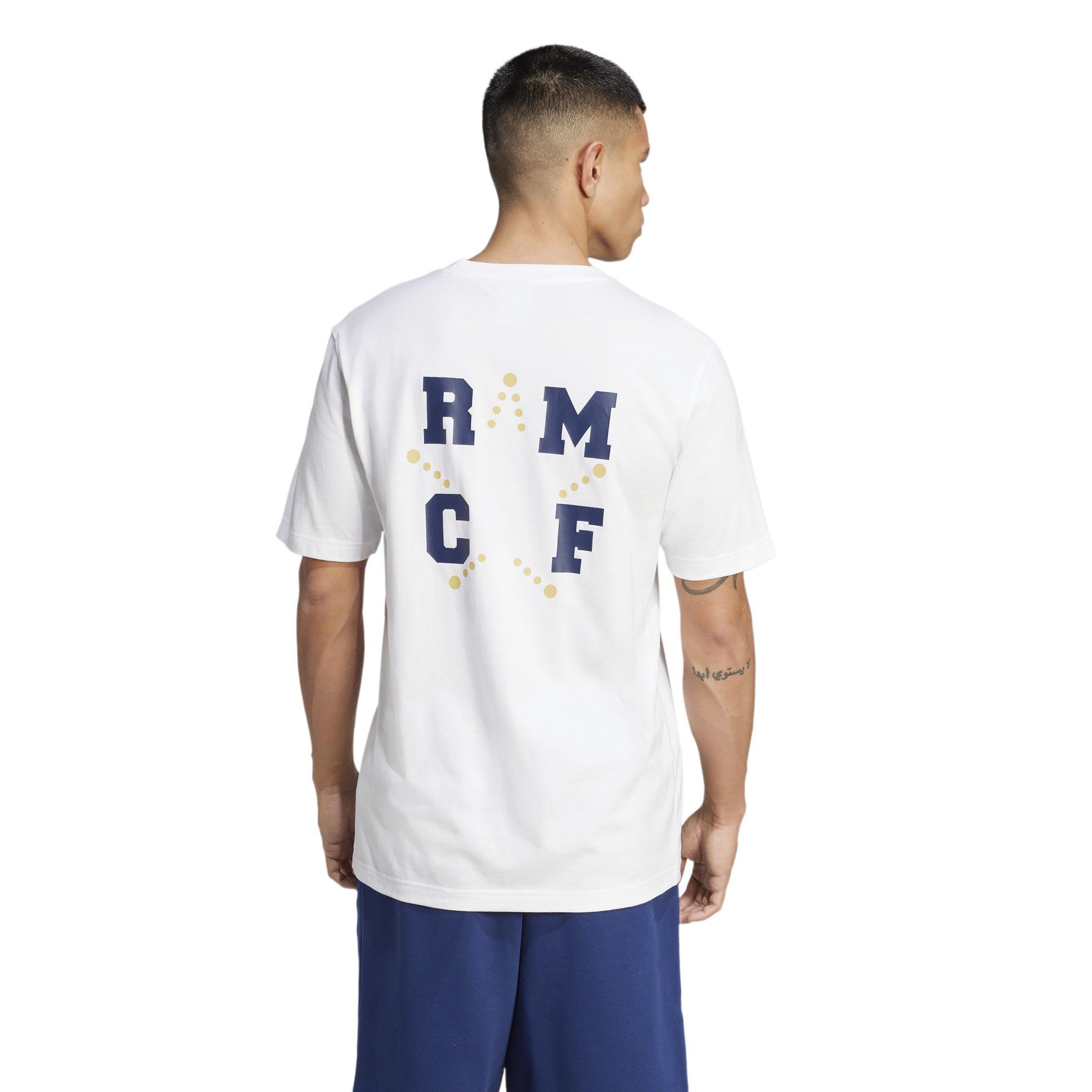 Weiß/Blau - adidas - Real Madrid VRCT Tee - 3