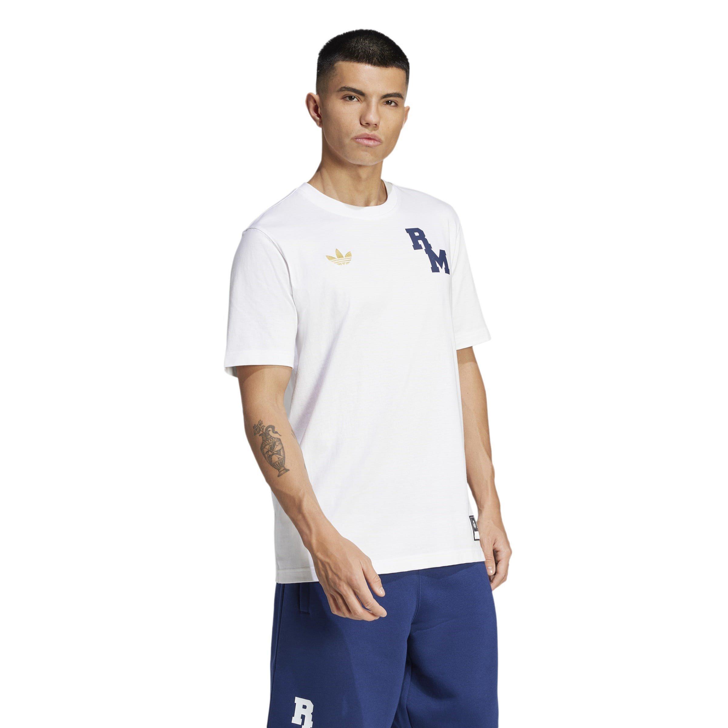 Weiß/Blau - adidas - Real Madrid VRCT Tee - 4
