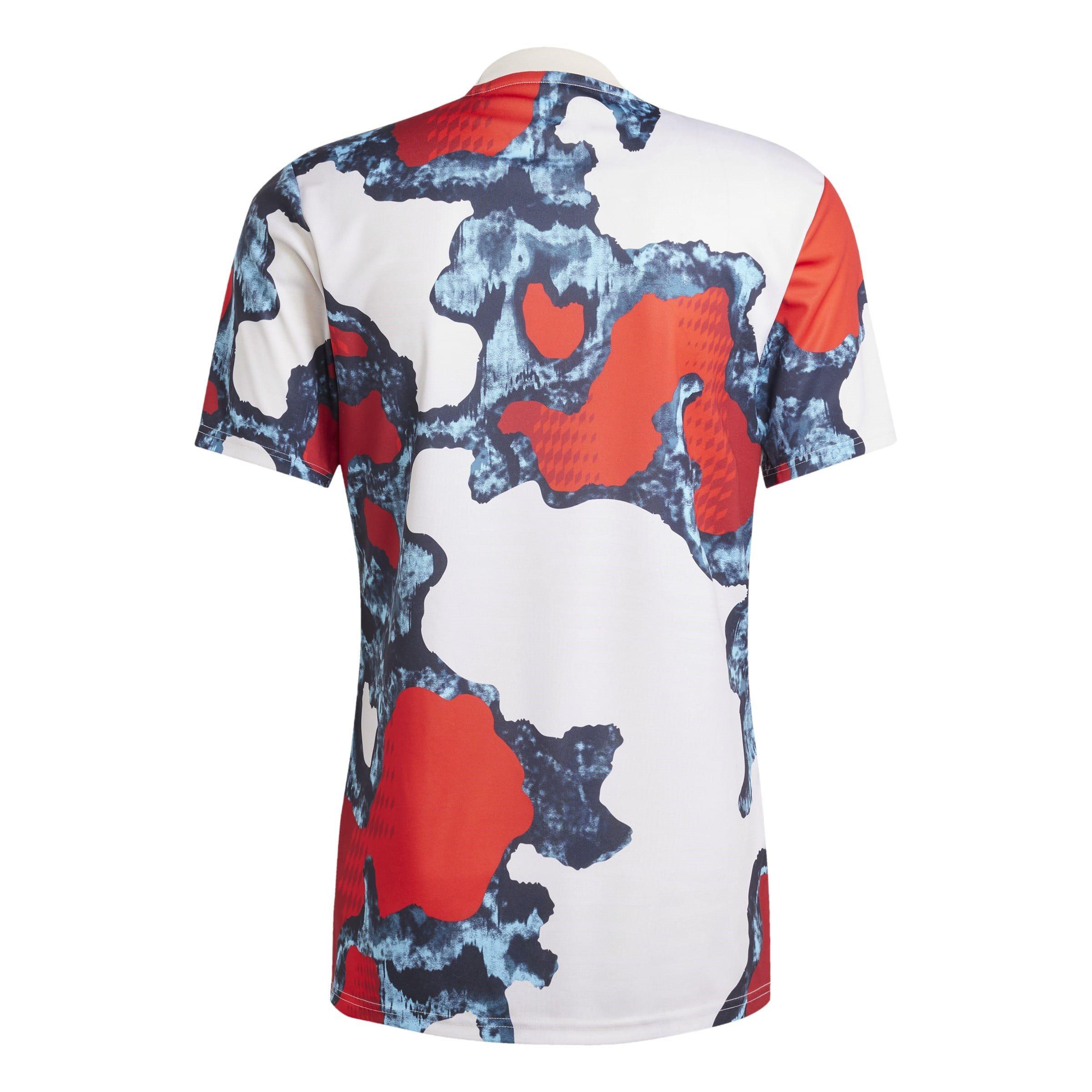 Rot/Türkis - adidas - Bayern Munich Prematch Shirt 2024 2025 Adults - 2