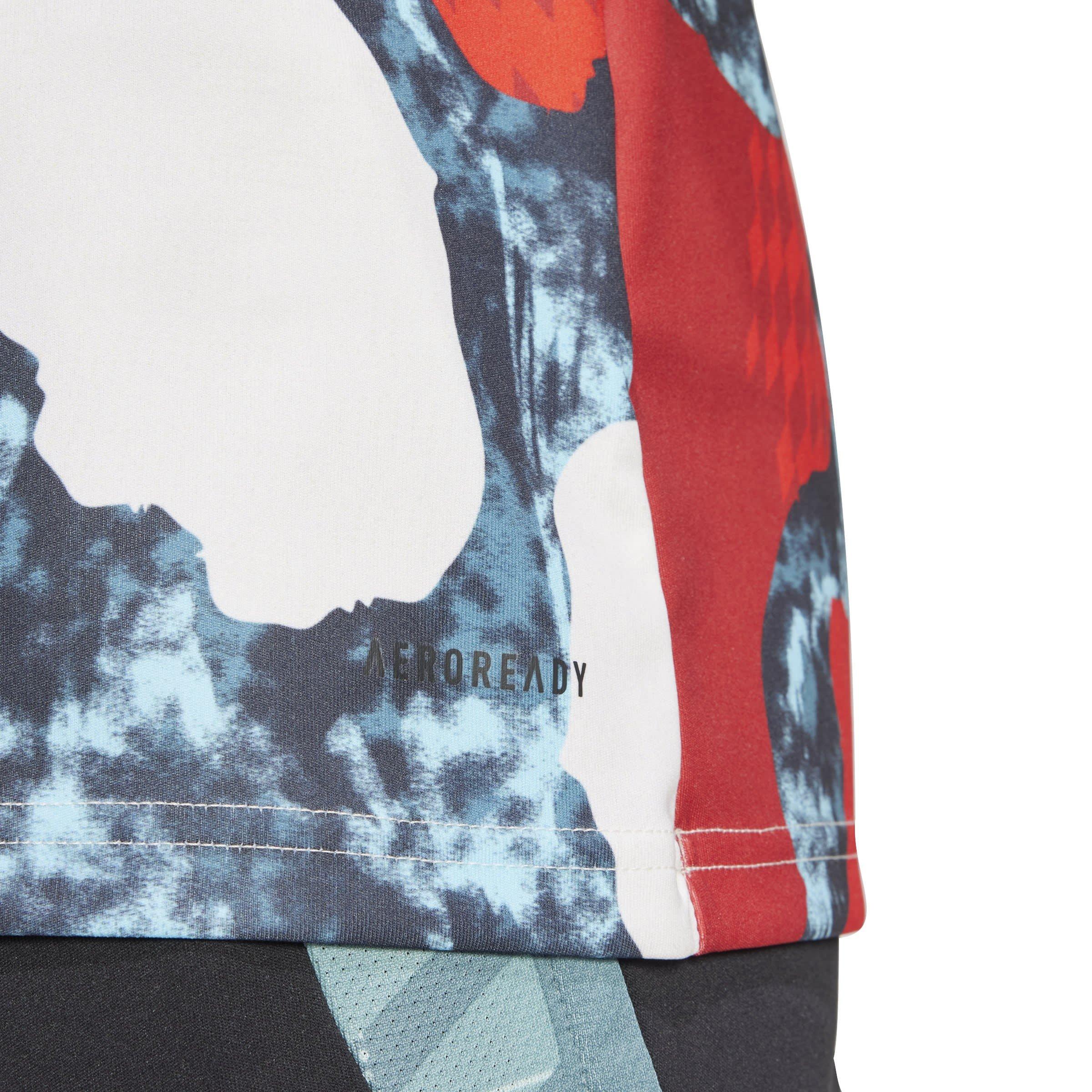 Rot/Türkis - adidas - Bayern Munich Prematch Shirt 2024 2025 Adults - 6