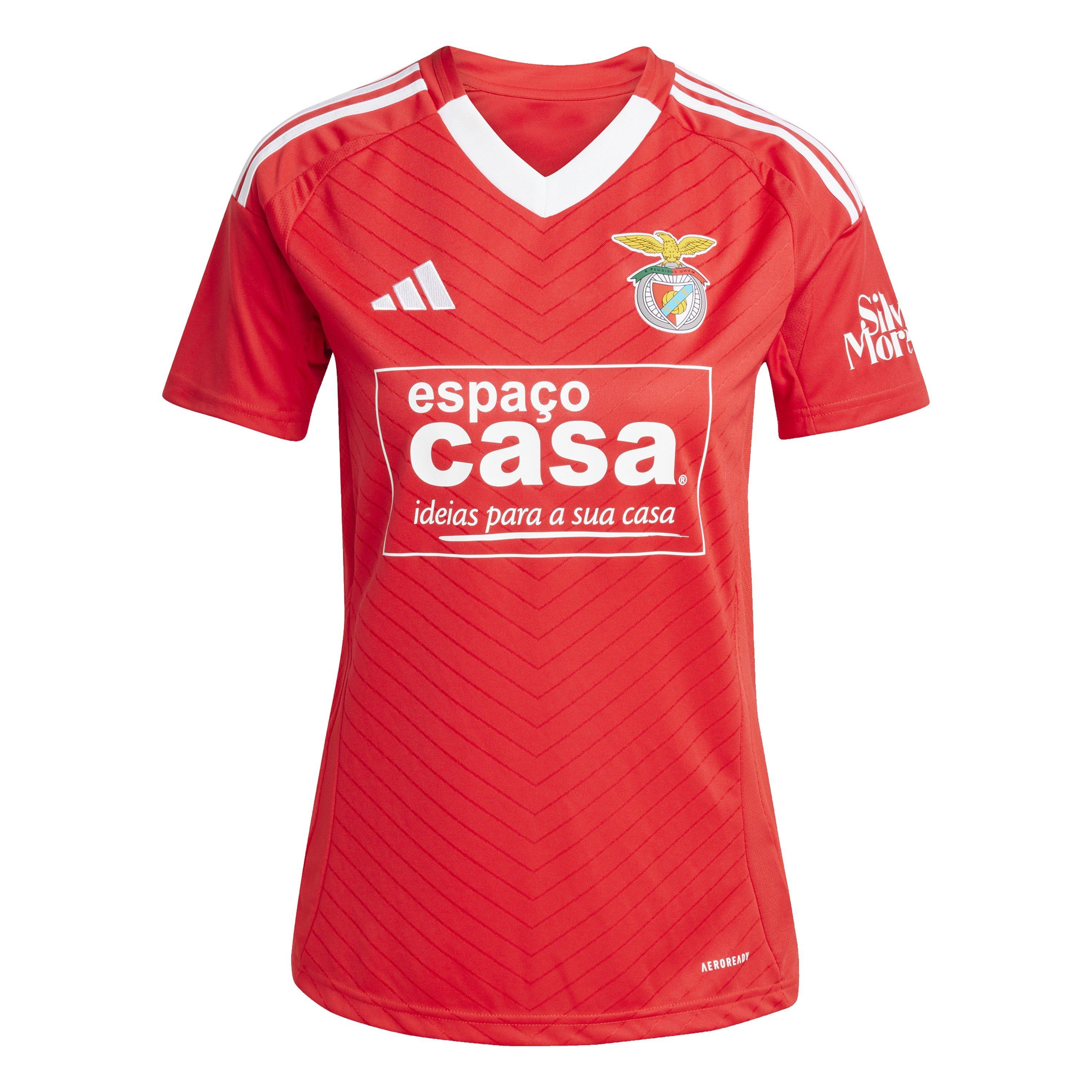 Benred - adidas - Womens adidas Benfica Home Shirt 24/25 - 1