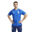 Bleu - adidas - Italy Home wearing Shirt 2023 - 2