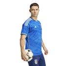 Bleu - adidas - Italy Home wearing Shirt 2023 - 4