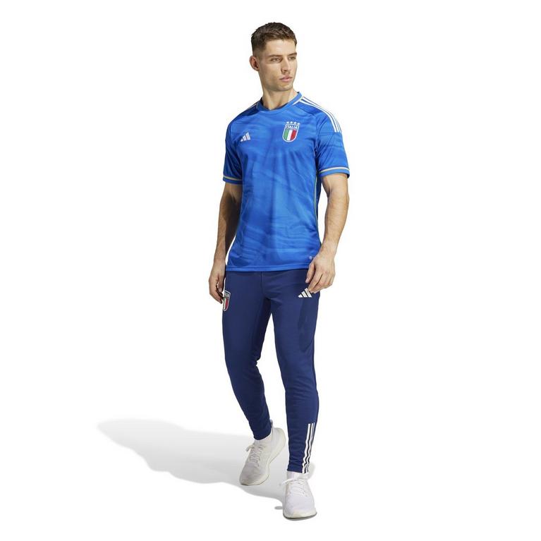 Bleu - adidas - Italy Home wearing Shirt 2023 - 5