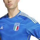 Bleu - adidas - Italy Home wearing Shirt 2023 - 6