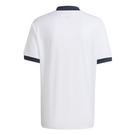 Blanc - adidas - Real Madrid Icon Retro collar Shirt Mens - 2