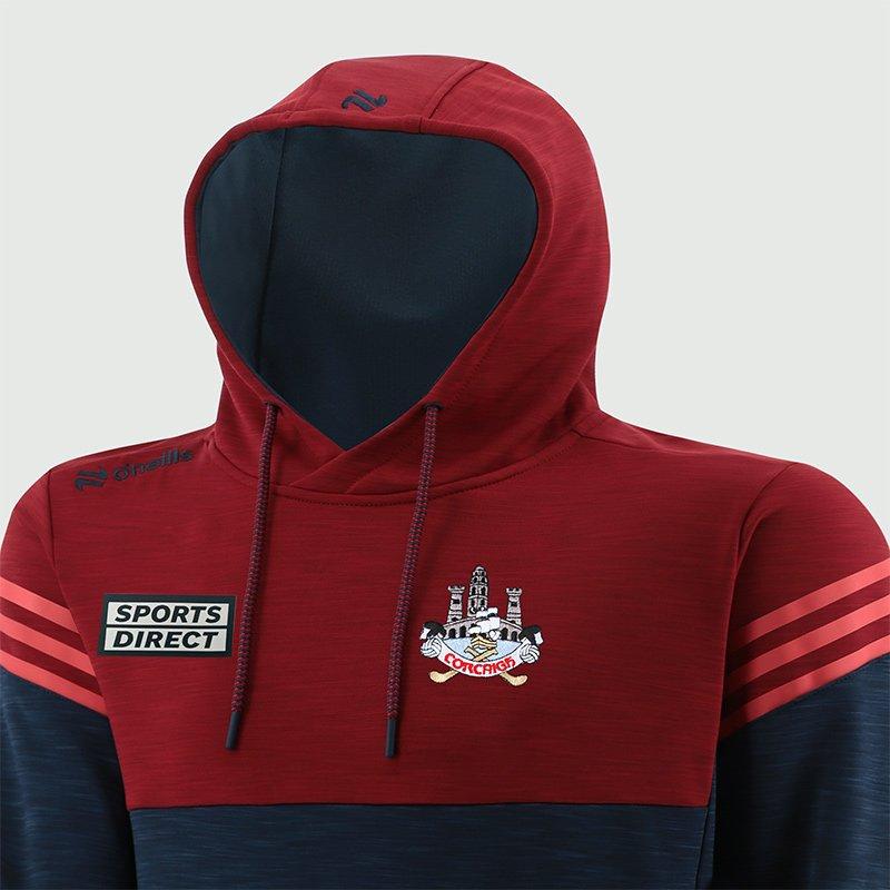 Mrn/Salsa/Red - ONeills - Cork Sedona Fleece Hoodie Senior - 2